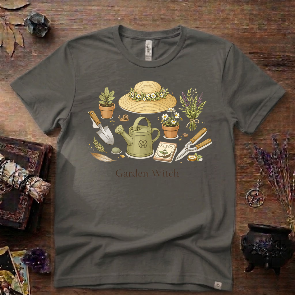 Garden Witch T-Shirt — Witchy Plant Magic Tee