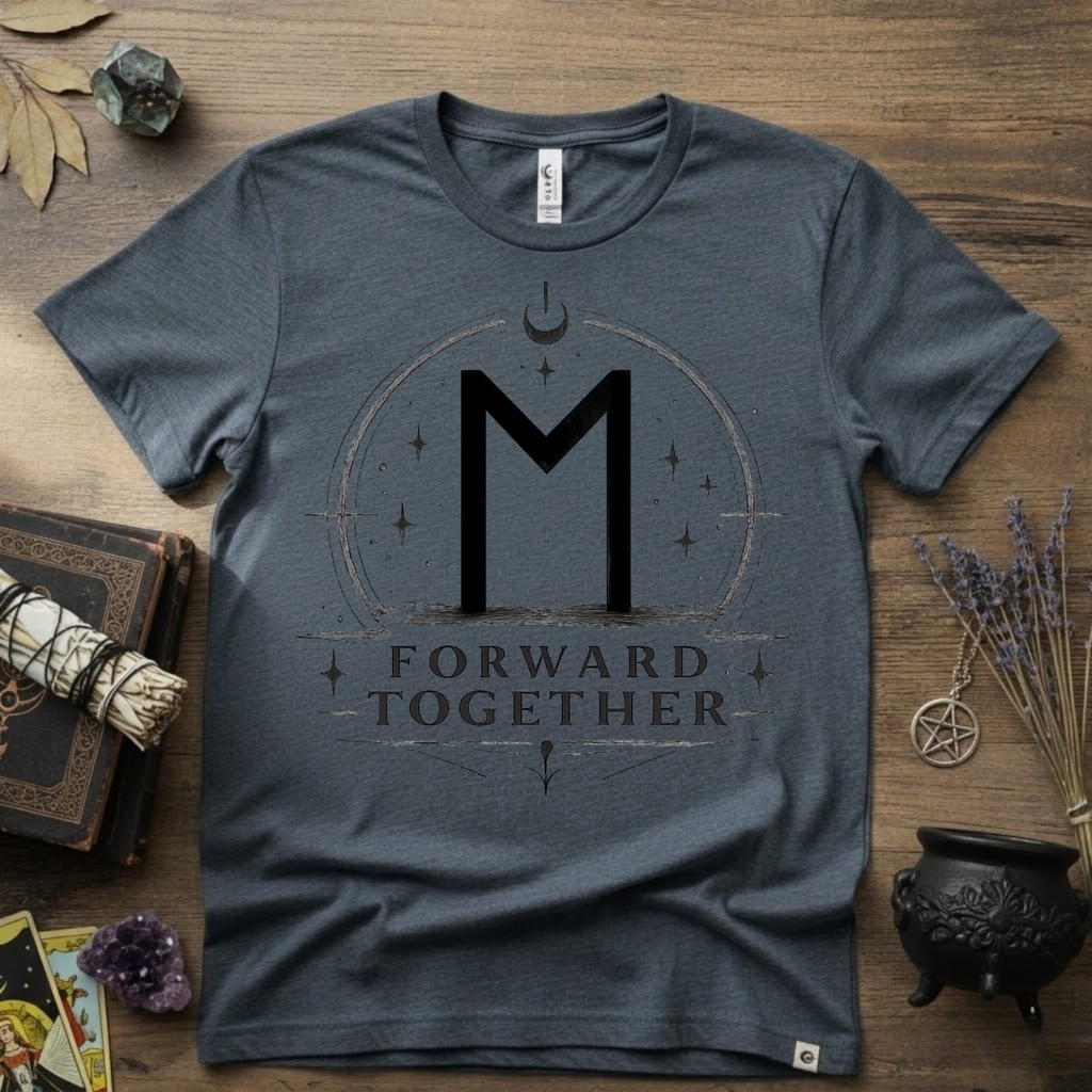 Ehwaz Rune T-Shirt — "Forward Together"
