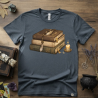 Witchy T-Shirt — "Light Reading" Occult Graphic Tee