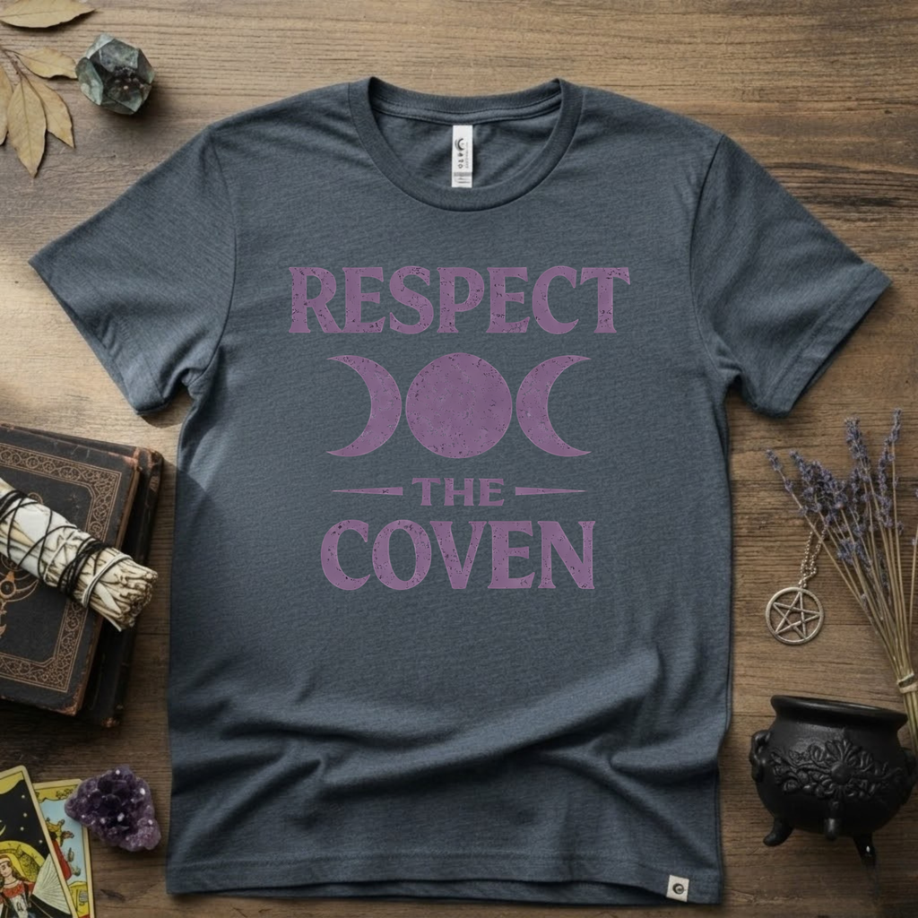 Witchy T-Shirt — "Respect the Coven"