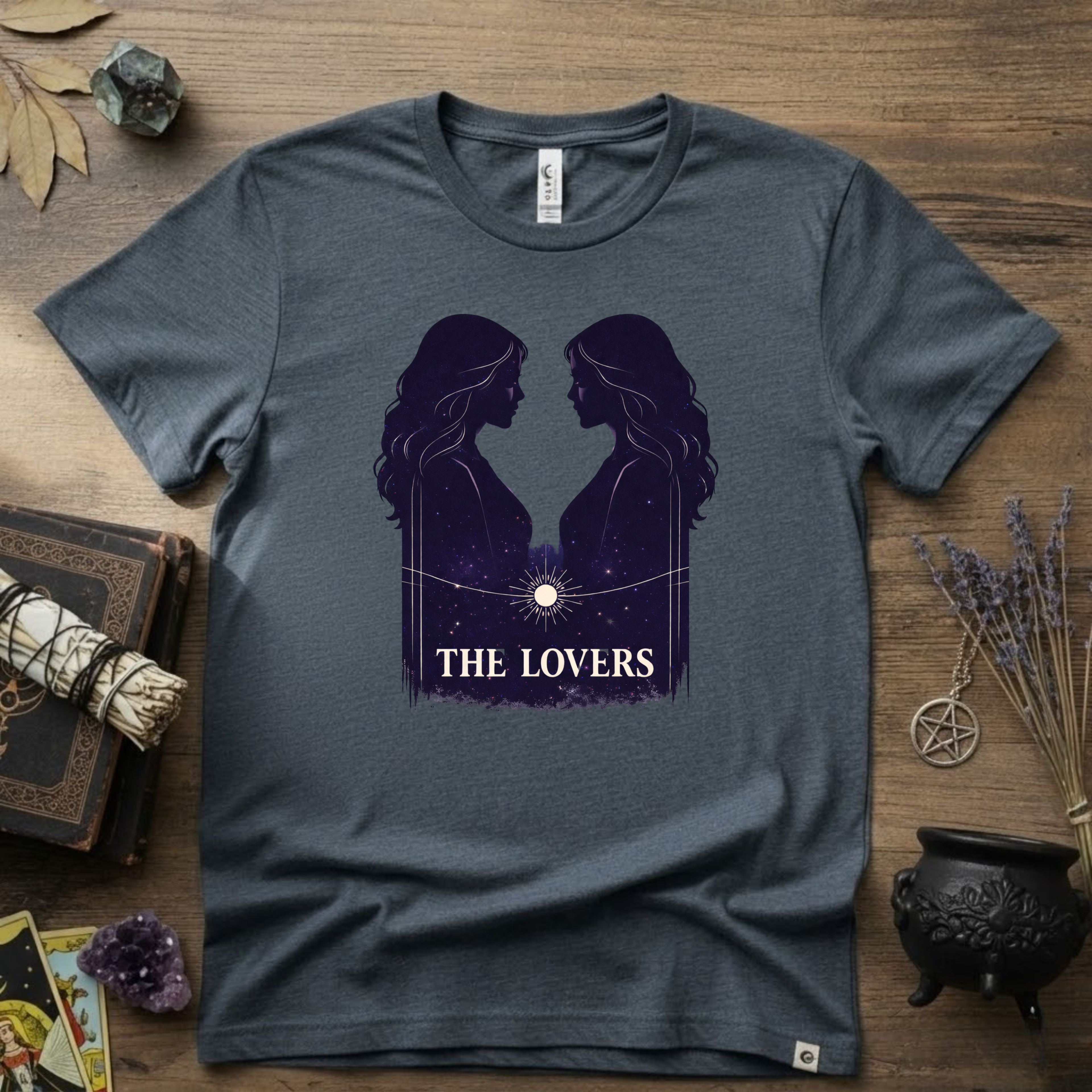 Tarot T-Shirt — The Lovers