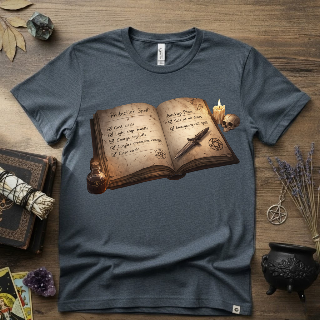 Witchy T-Shirt — Protection Spell