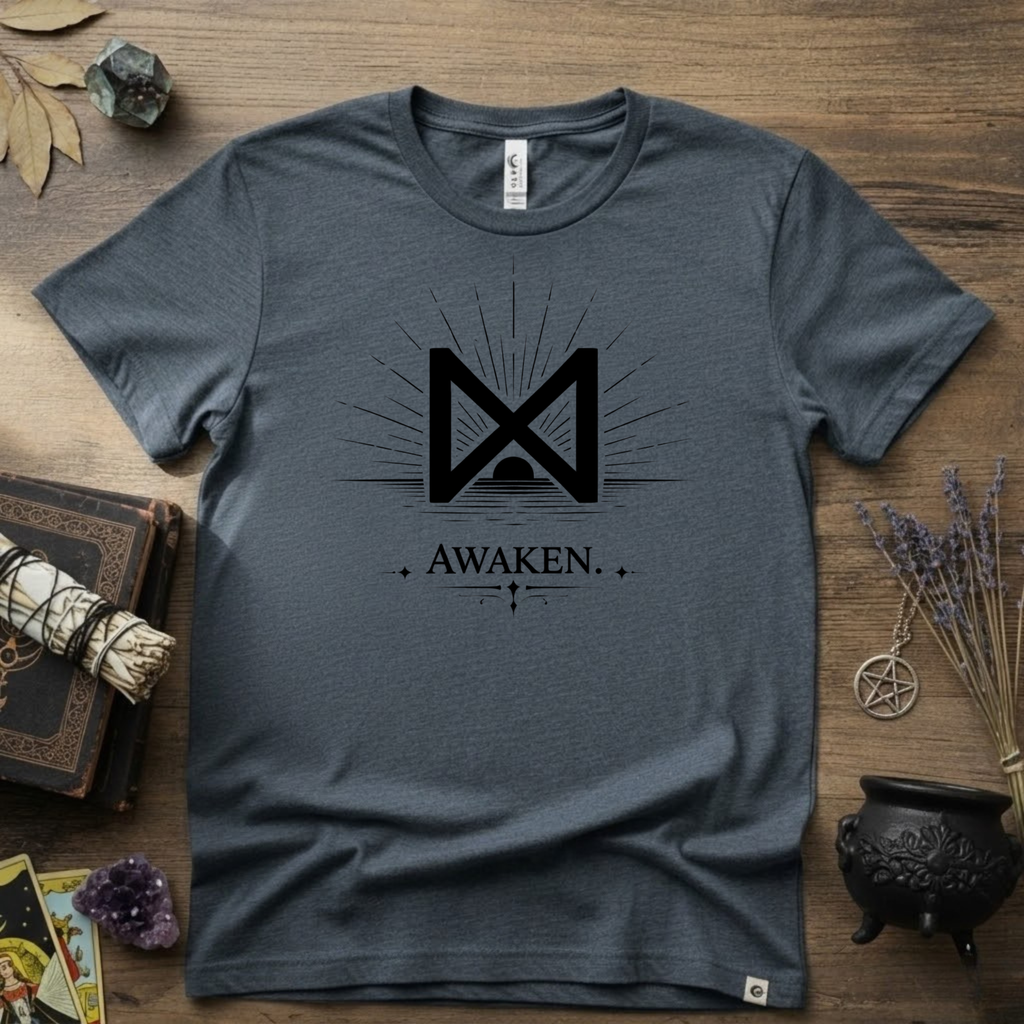 Dagaz Rune T-Shirt — "Awaken" Nordic Symbol Tee
