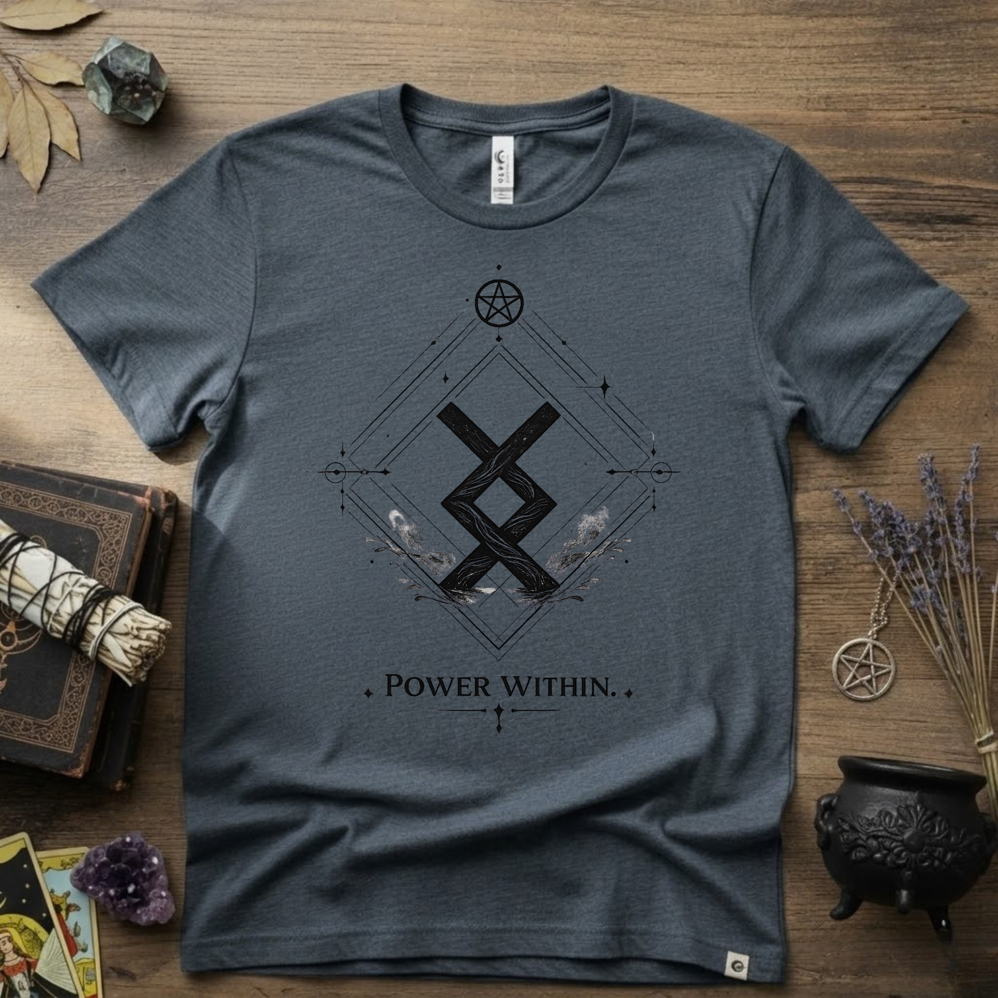 Ingwaz Rune 'Power Within' T‑Shirt