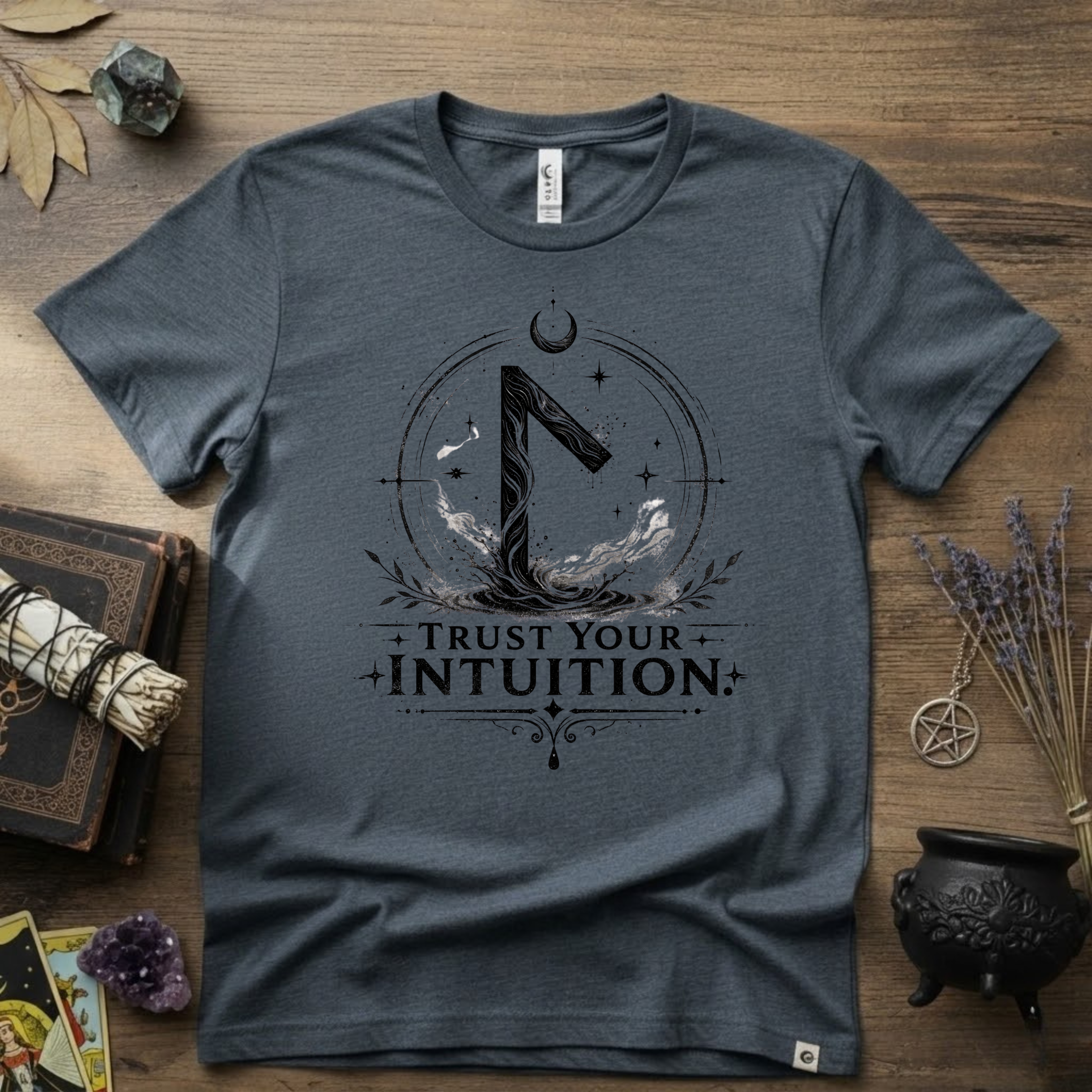 Laguz Rune "Trust Your Intuition" T-Shirt