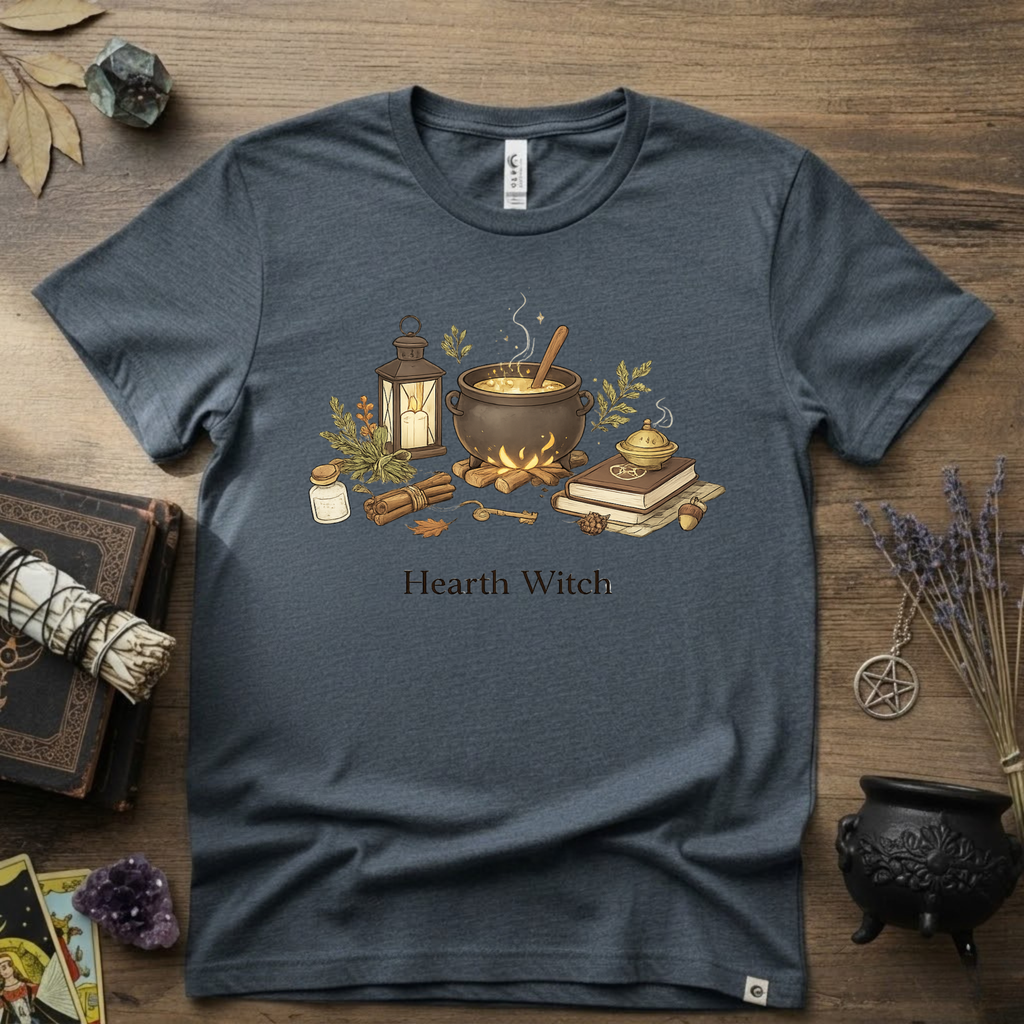 Hearth Witch T-Shirt — Witchy Magic Tee