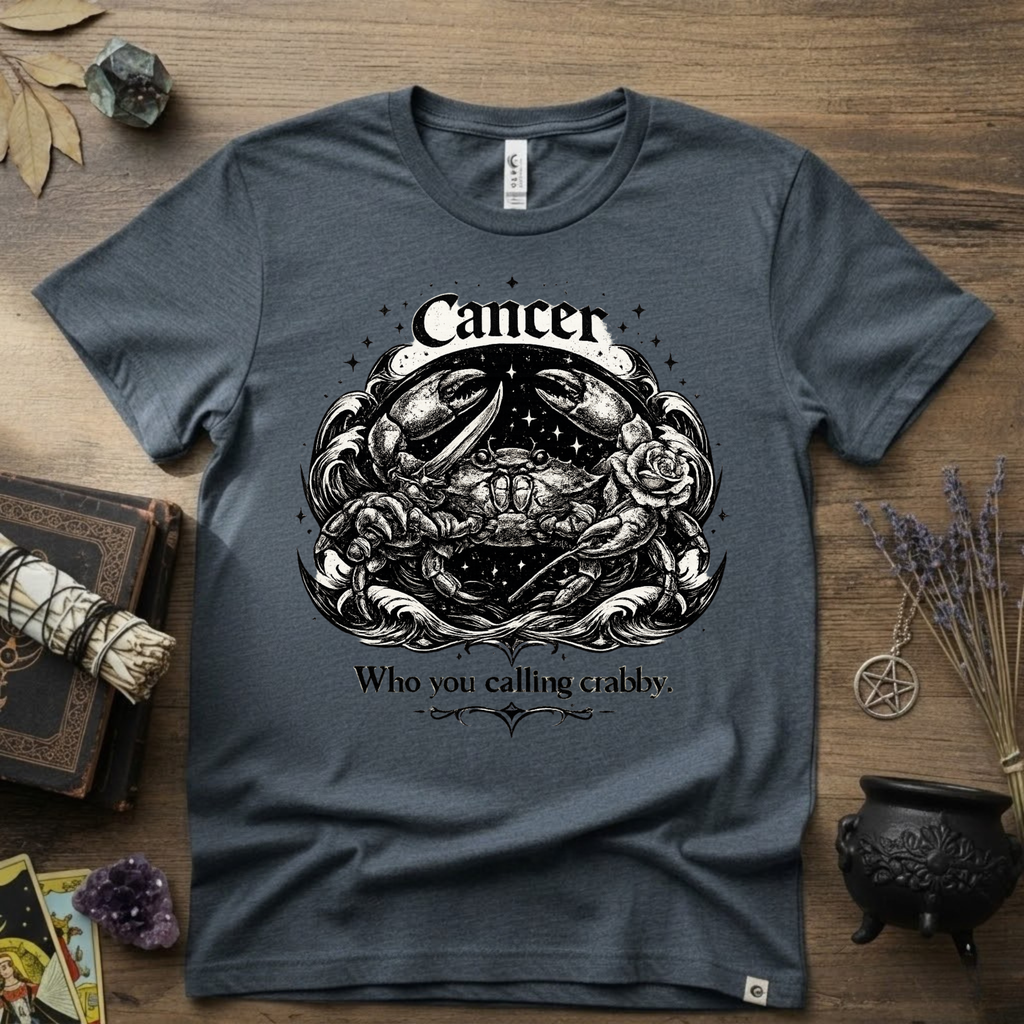 Cancer Zodiac 'Who You Callin' Crabby' T-Shirt