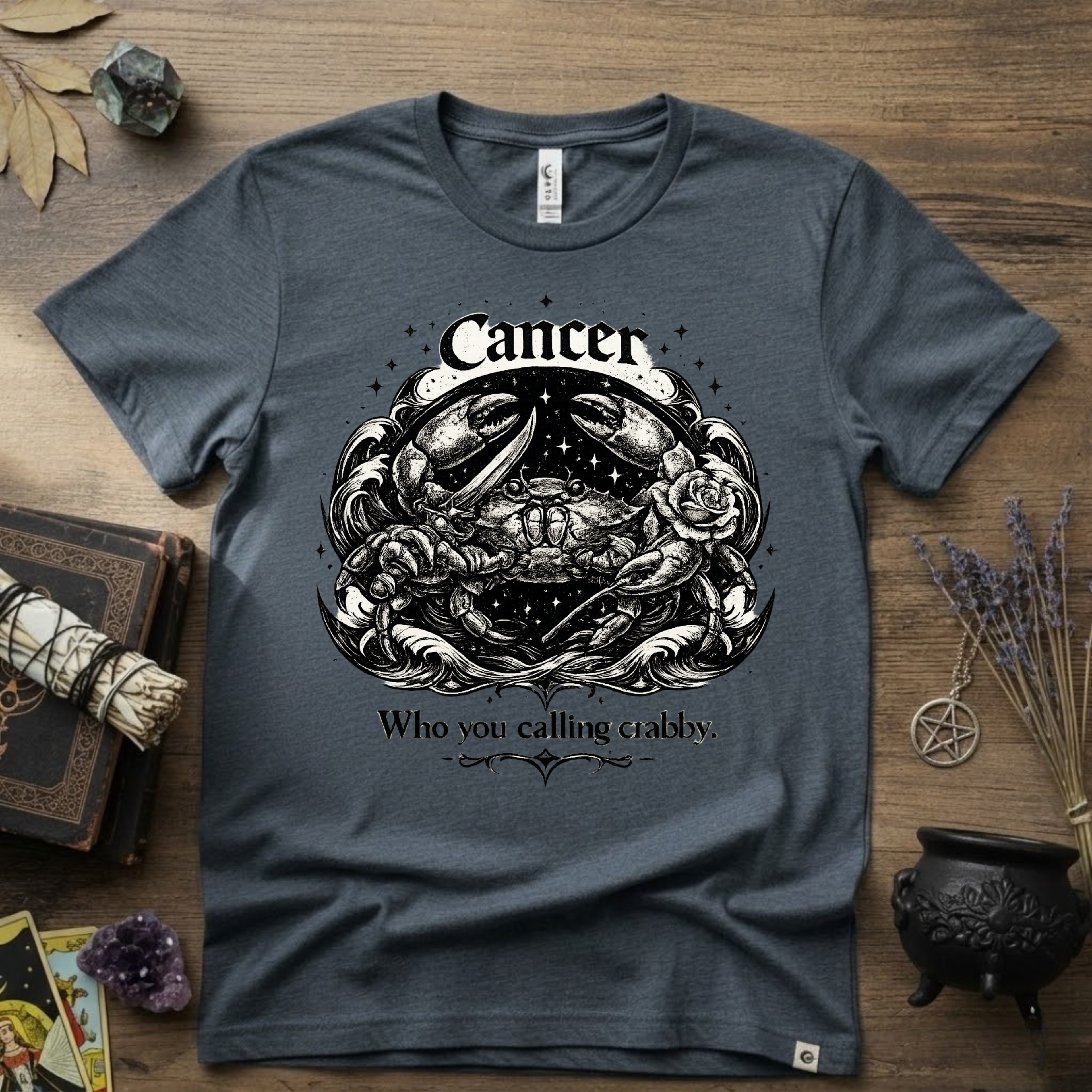 Cancer Zodiac 'Who You Callin' Crabby' T-Shirt