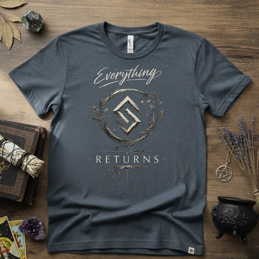Jera Rune "Everything Returns" T-Shirt