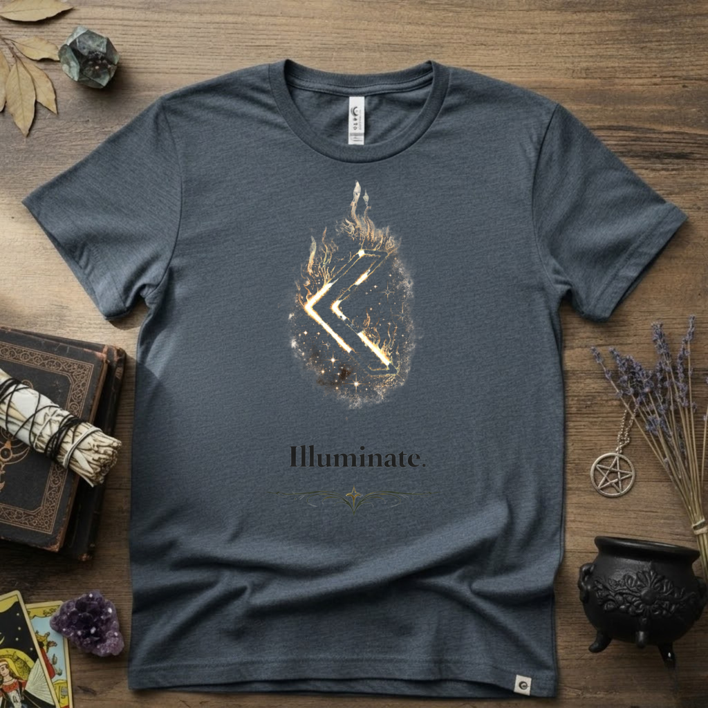 Kenaz Rune 'Illuminate' T-Shirt