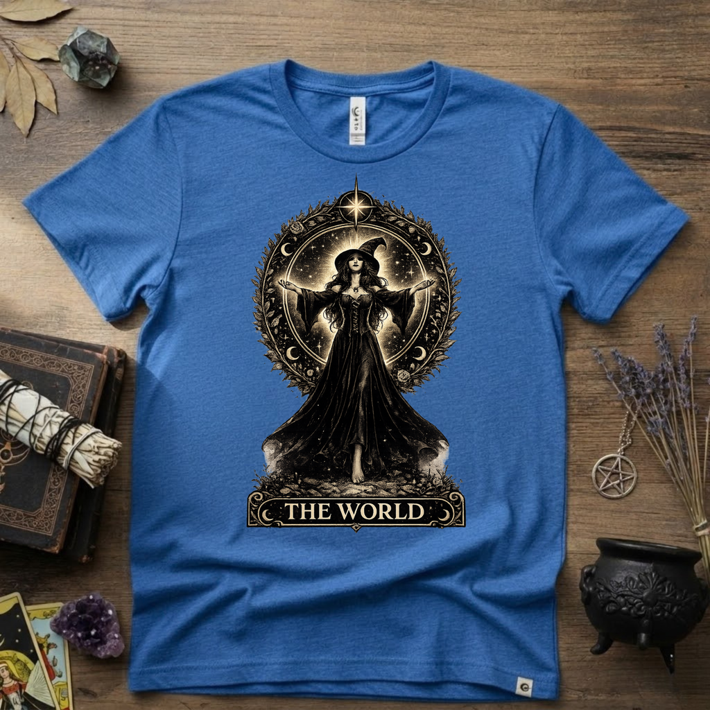 Tarot T-Shirt — The World