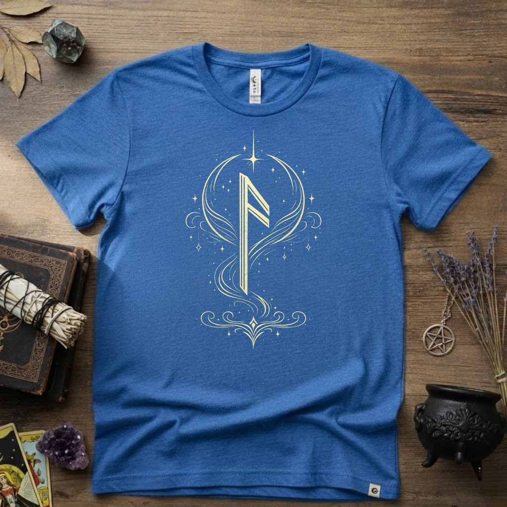 Ansuz Rune T-Shirt — Norse Rune Symbol Tee