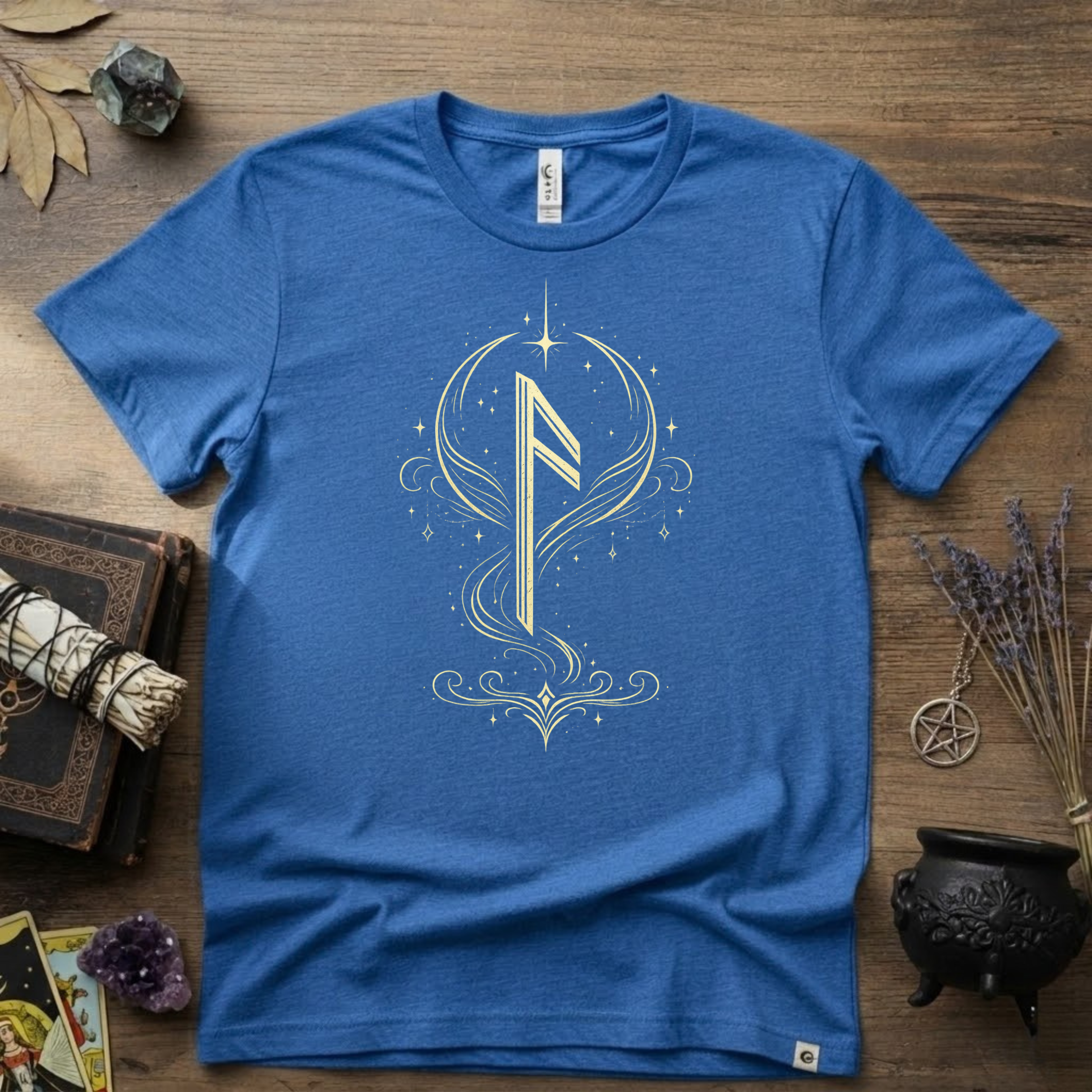 Ansuz Rune T-Shirt — Norse Rune Symbol Tee