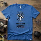 Nauthiz Rune "Pressure Makes Power" T-Shirt — Norse Rune Strength Tee
