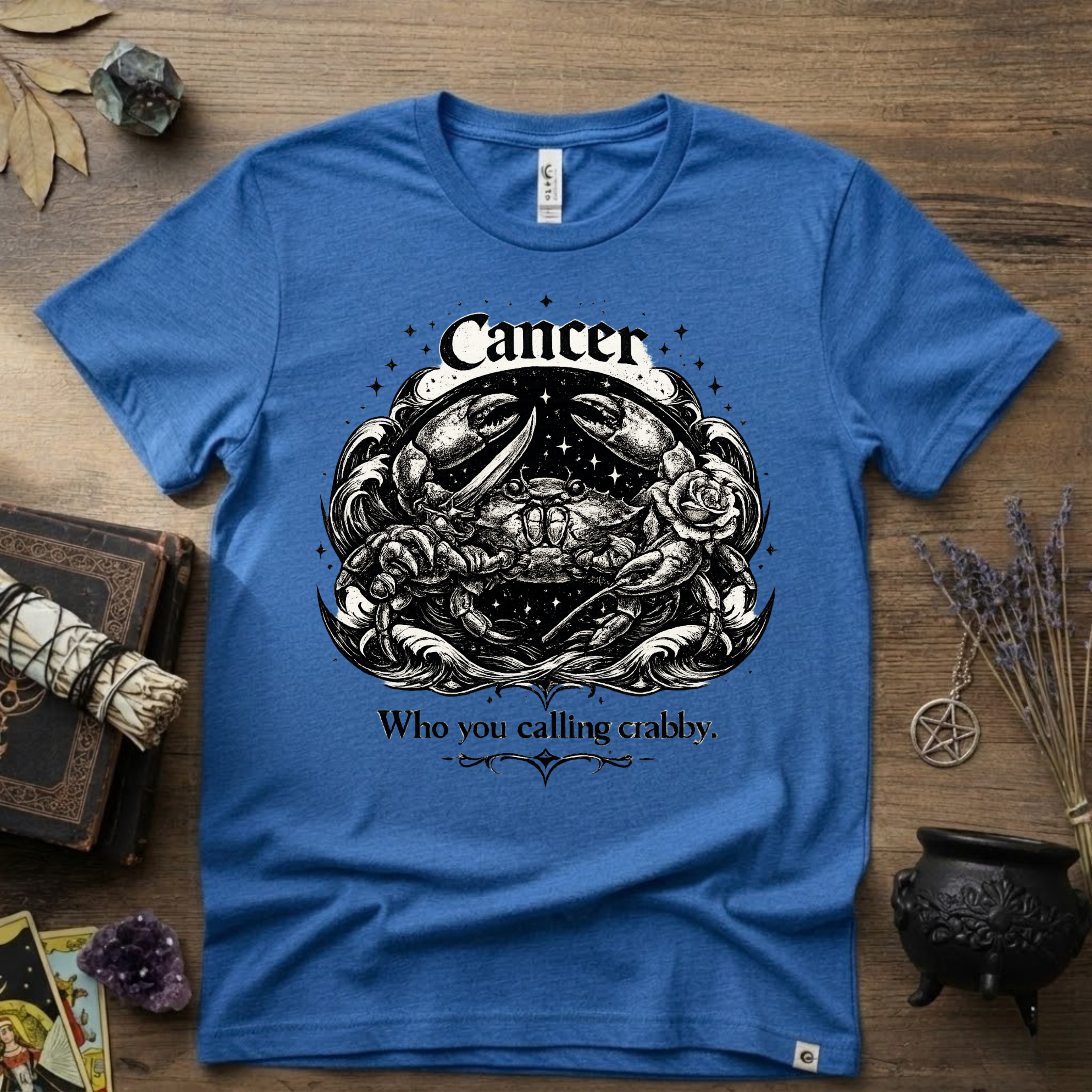 Cancer Zodiac 'Who You Callin' Crabby' T-Shirt