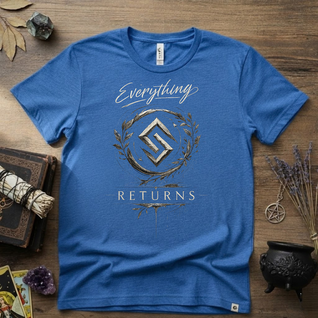 Jera Rune "Everything Returns" T-Shirt