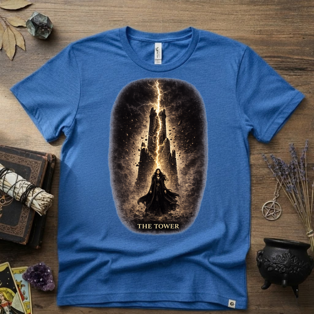 Tarot T-Shirt — The Tower
