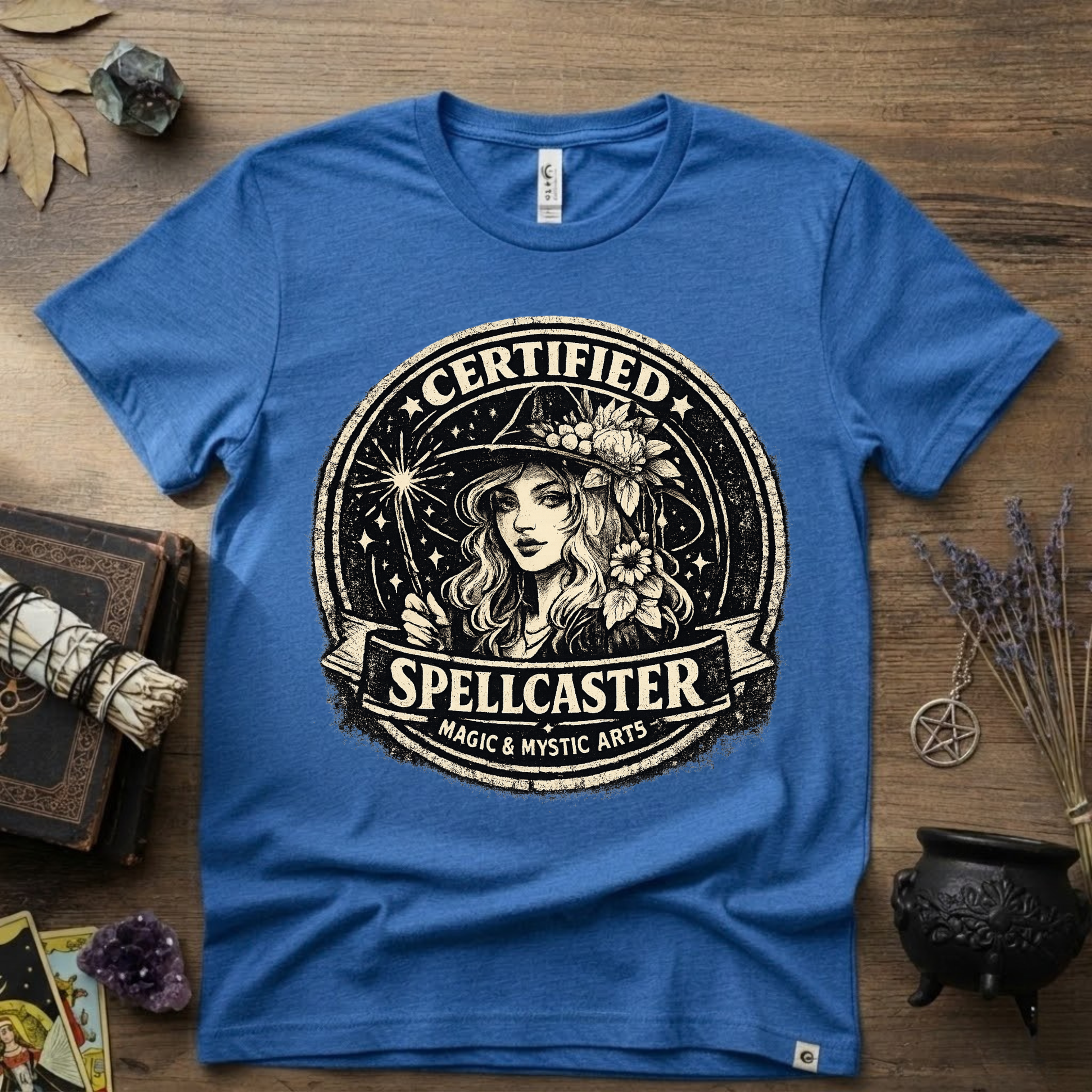 Certified Spell Caster witchy T-Shirt | Witchcraft, Occult, Magical