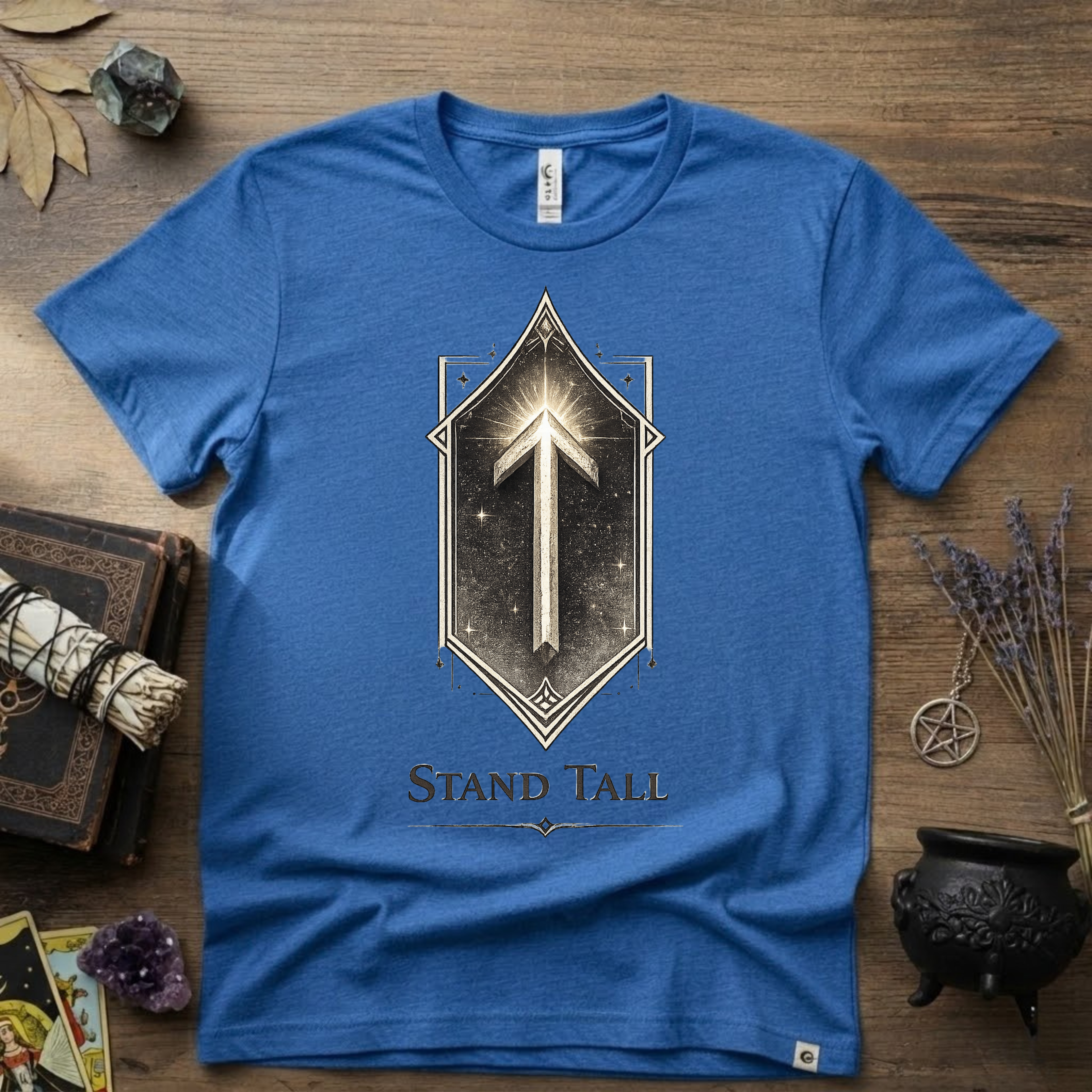 Tiwaz Rune 'Stand Tall' T-Shirt