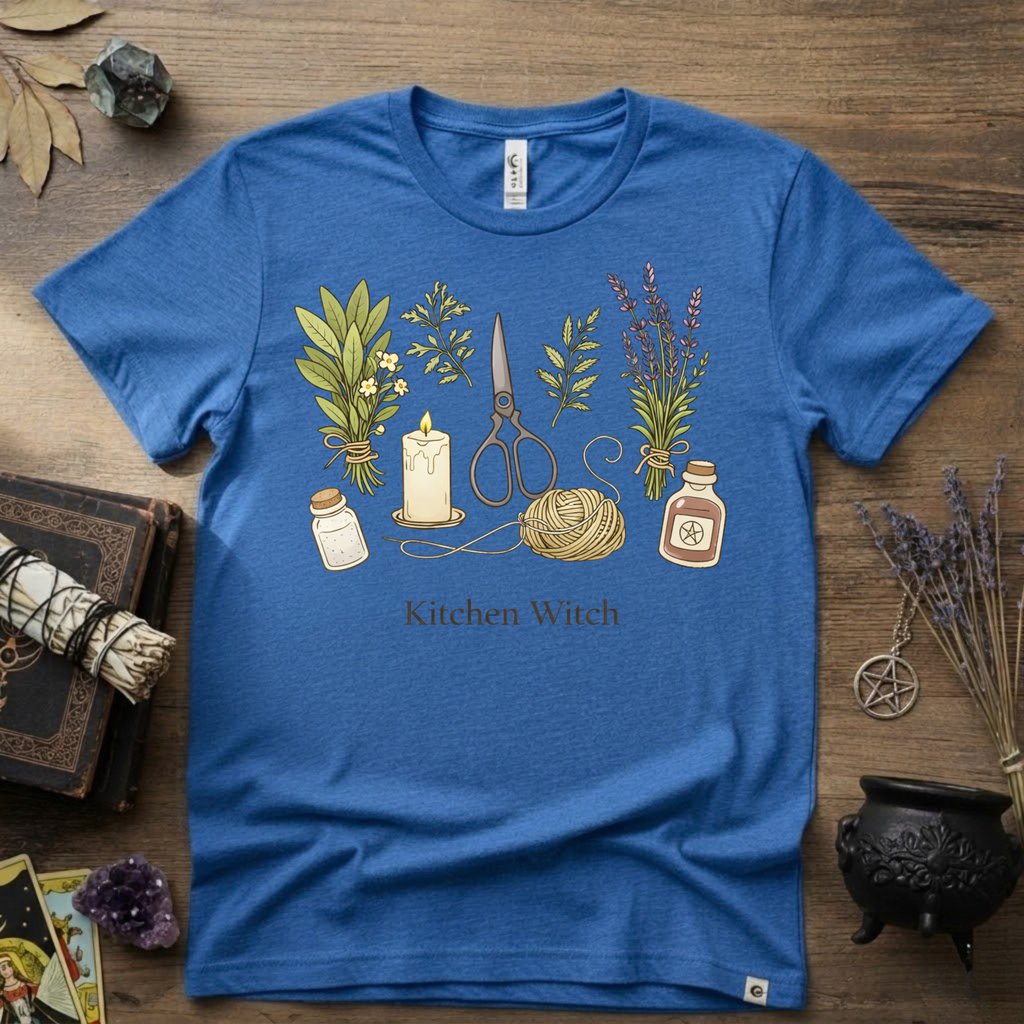 Kitchen Witch T-Shirt — Witchy Kitchen Spell Tee