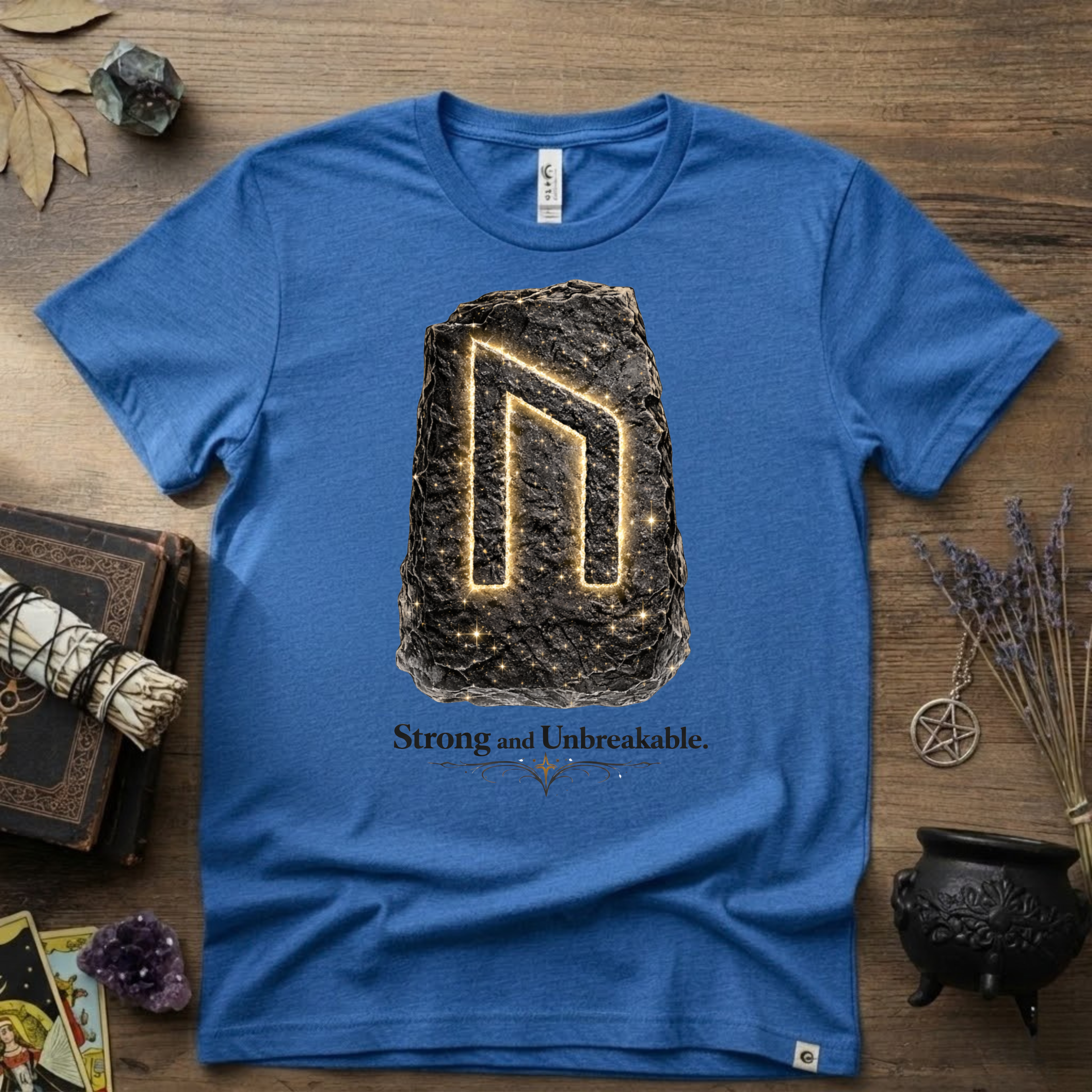 Uruz Rune 'Strong and Unbreakable' T-Shirt