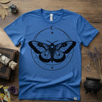 Moth Totem T-Shirt — Mystical Moth Totem Graphic Tee