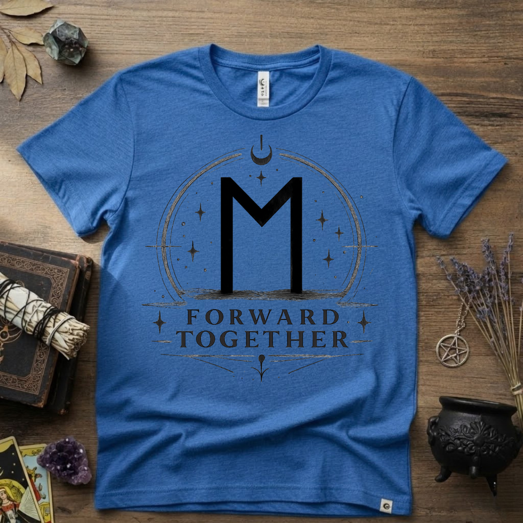 Ehwaz Rune T-Shirt — "Forward Together"