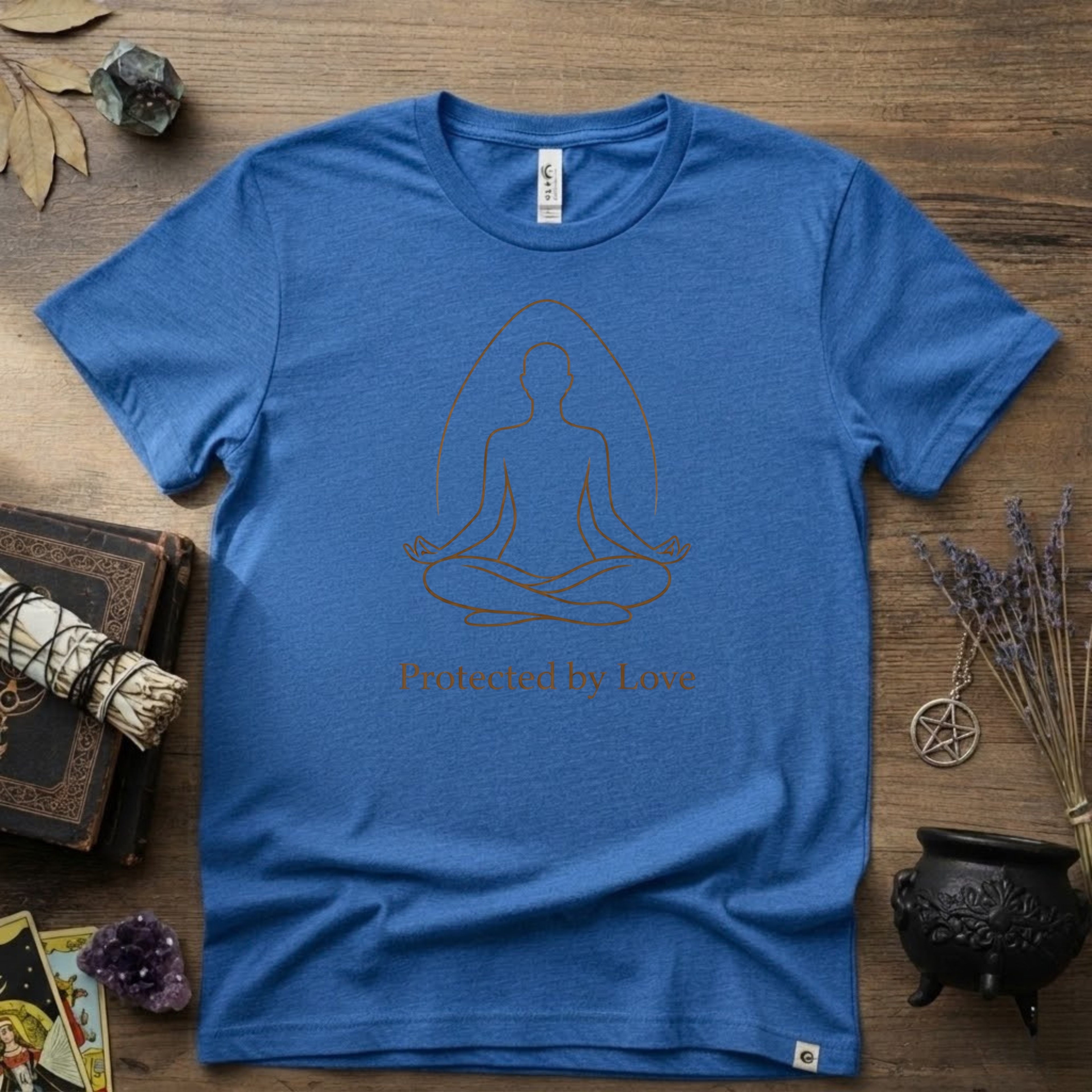 Witchy T-Shirt — "Protected by Love"