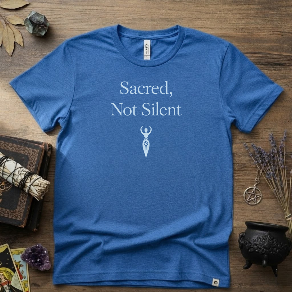 Witchy T-Shirt — "Sacred Not Silent"