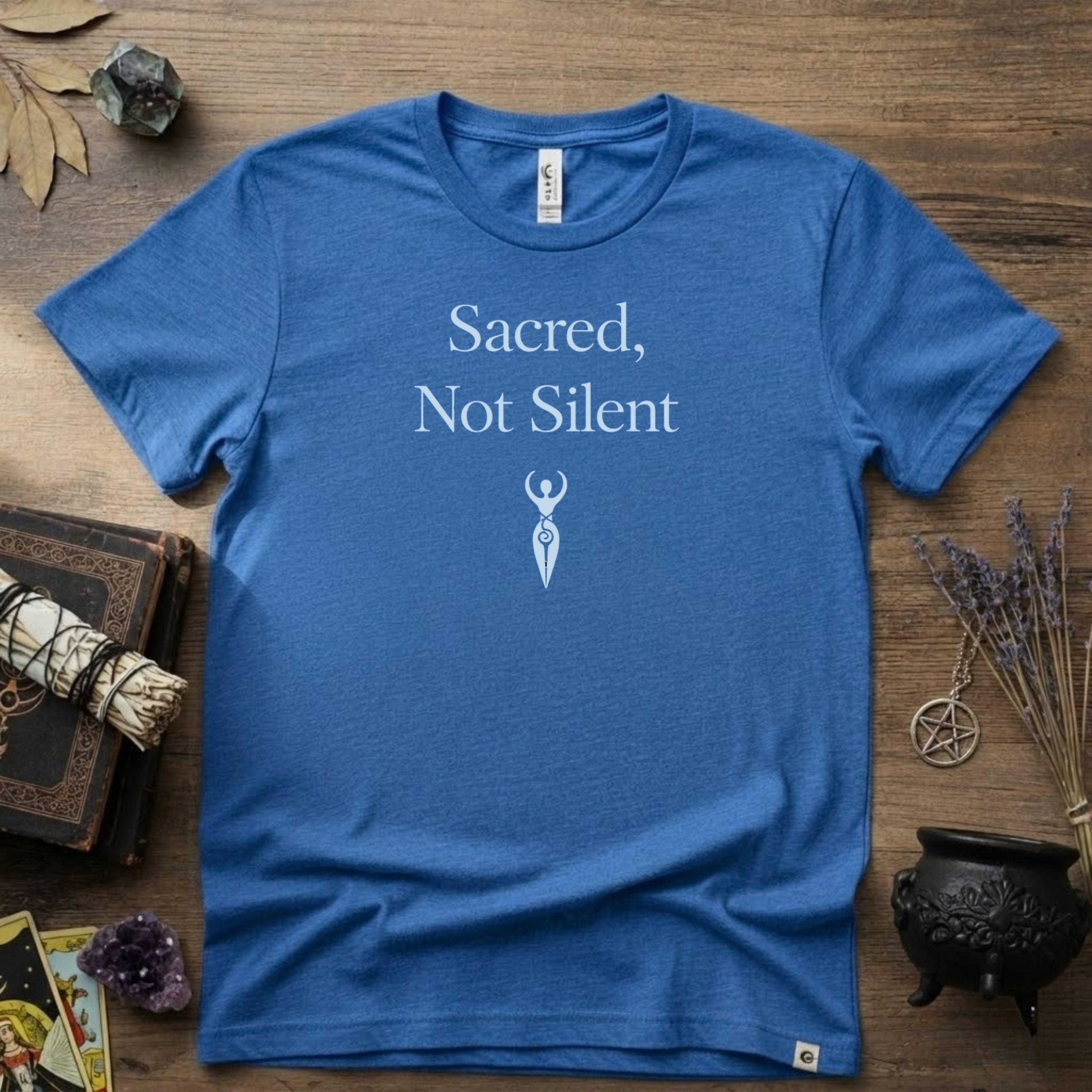 Witchy T-Shirt — "Sacred Not Silent"