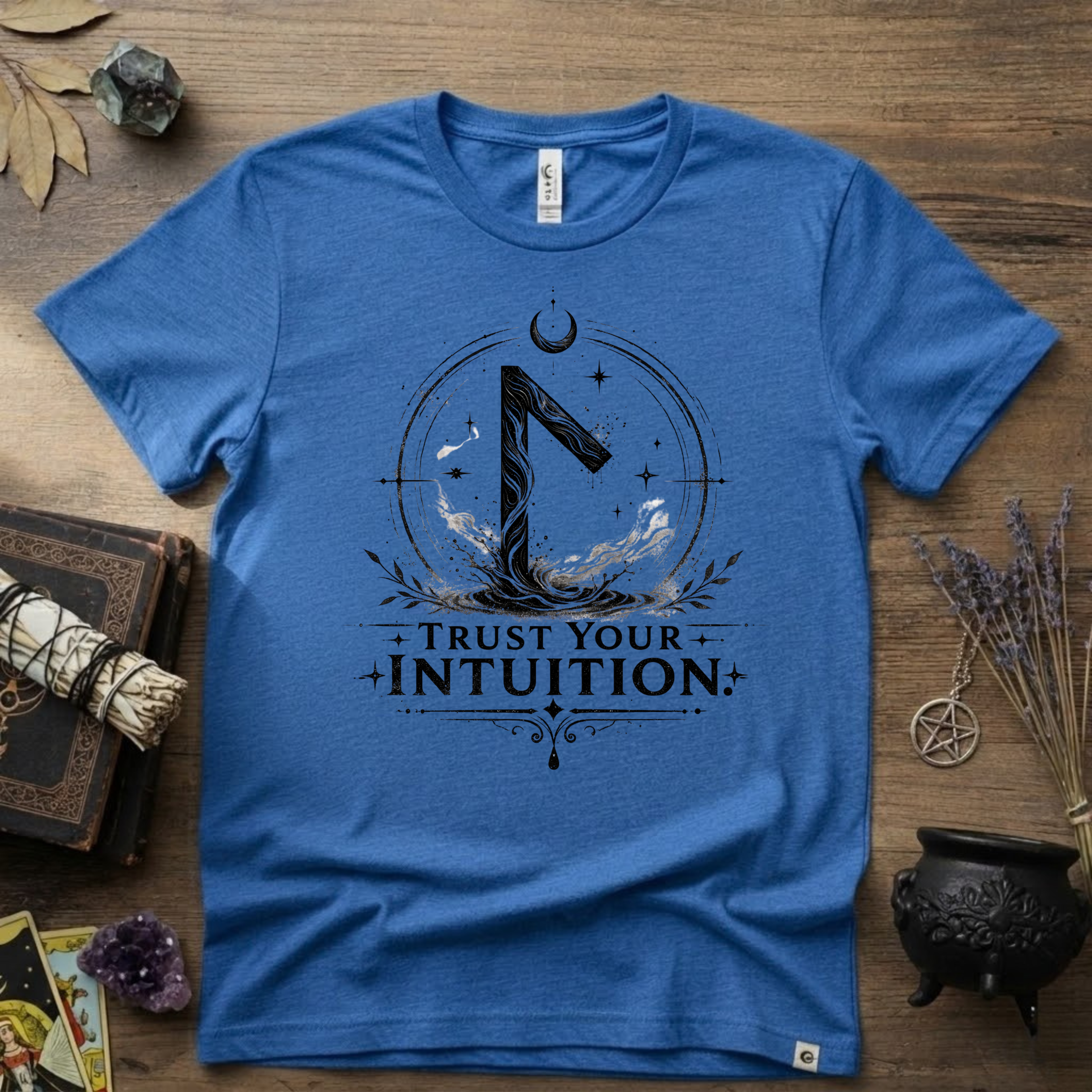 Laguz Rune "Trust Your Intuition" T-Shirt