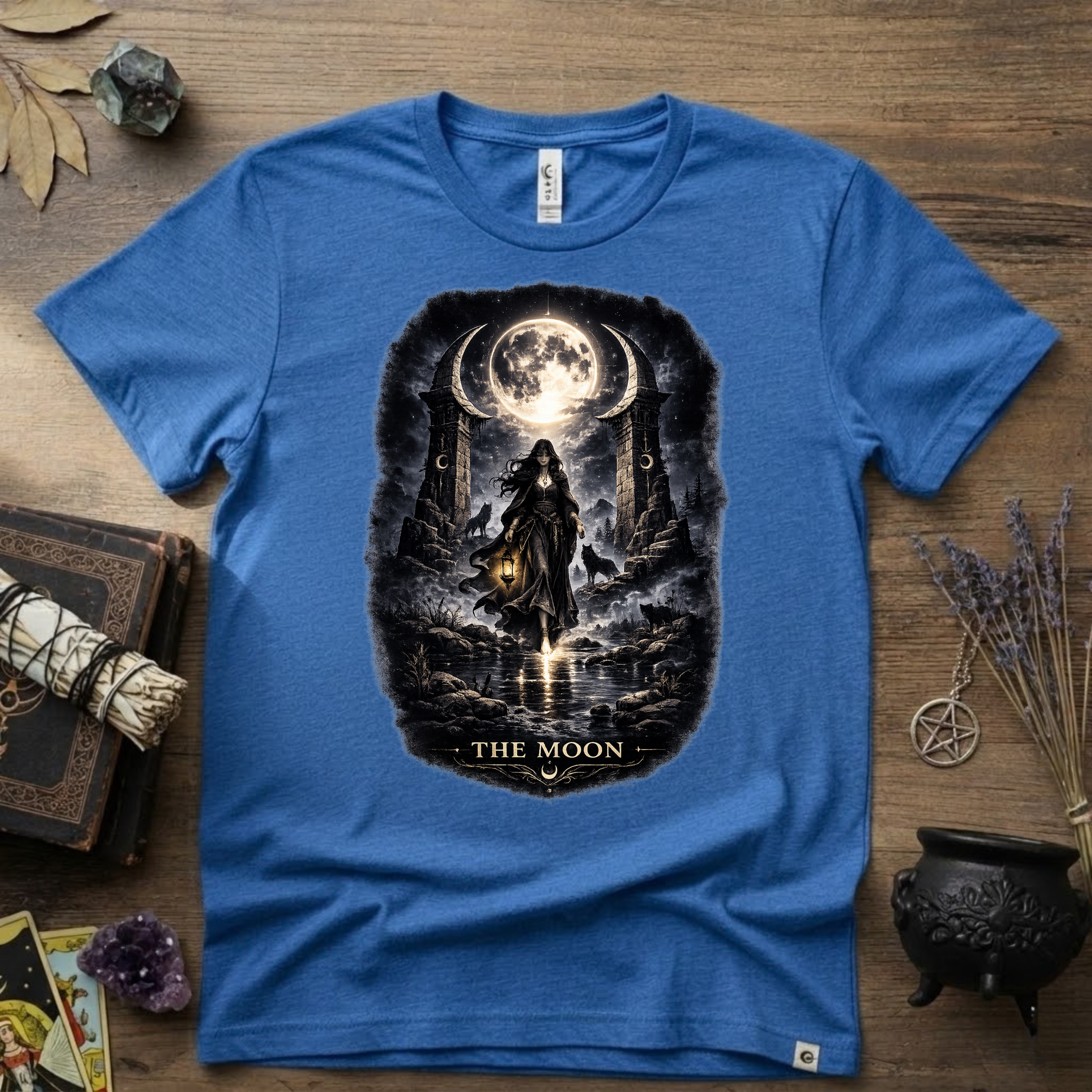 Tarot T-Shirt — The Moon