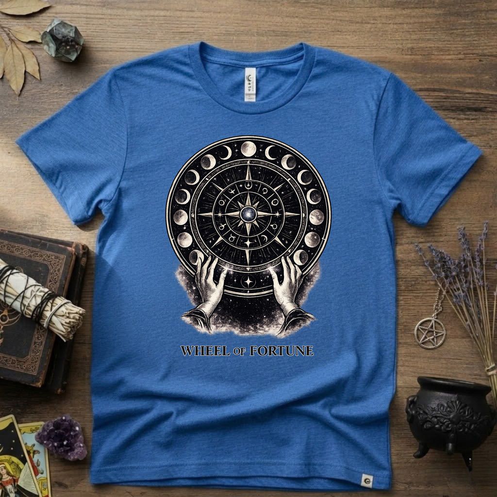 Tarot T-Shirt — The Wheel of Fortune