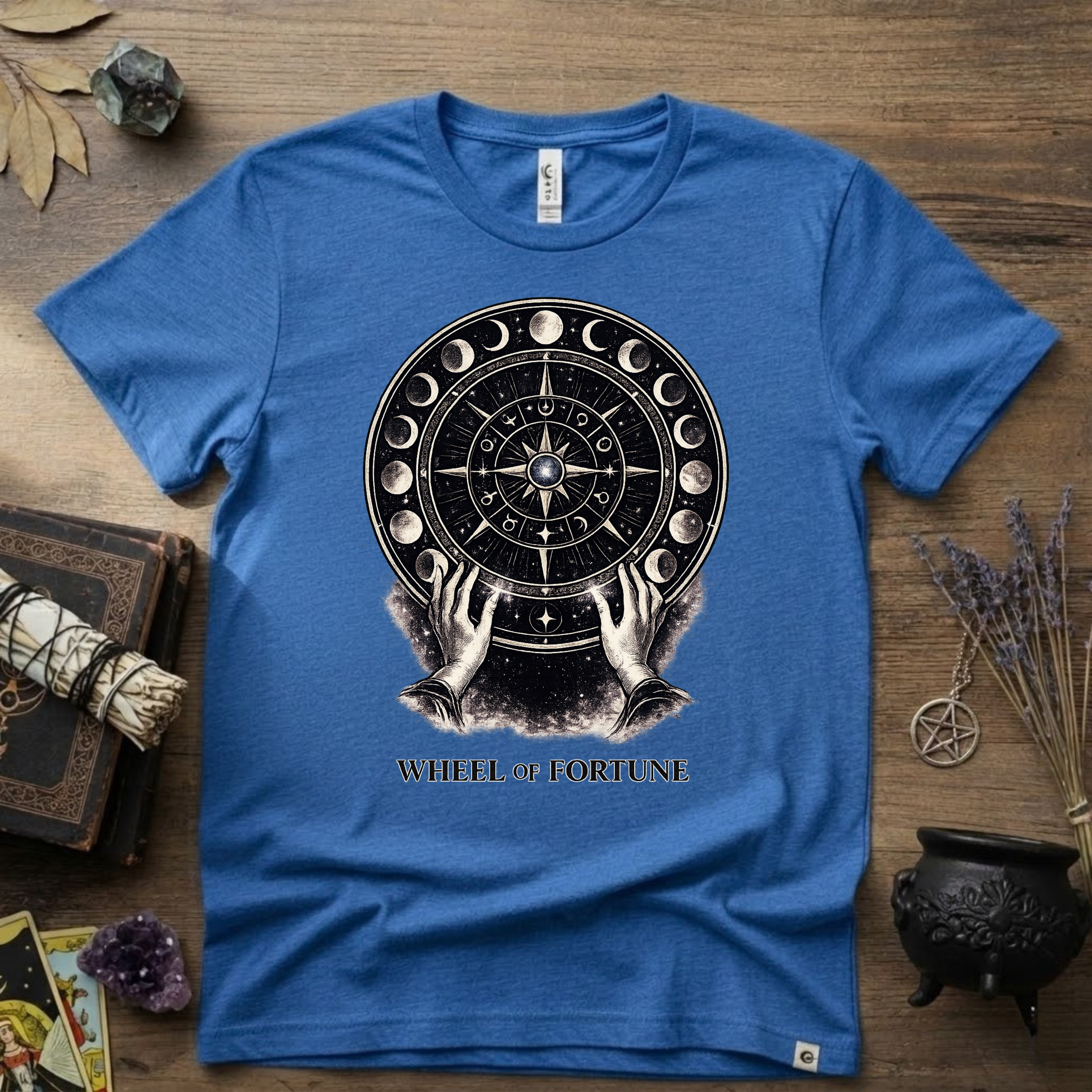 Tarot T-Shirt — The Wheel of Fortune
