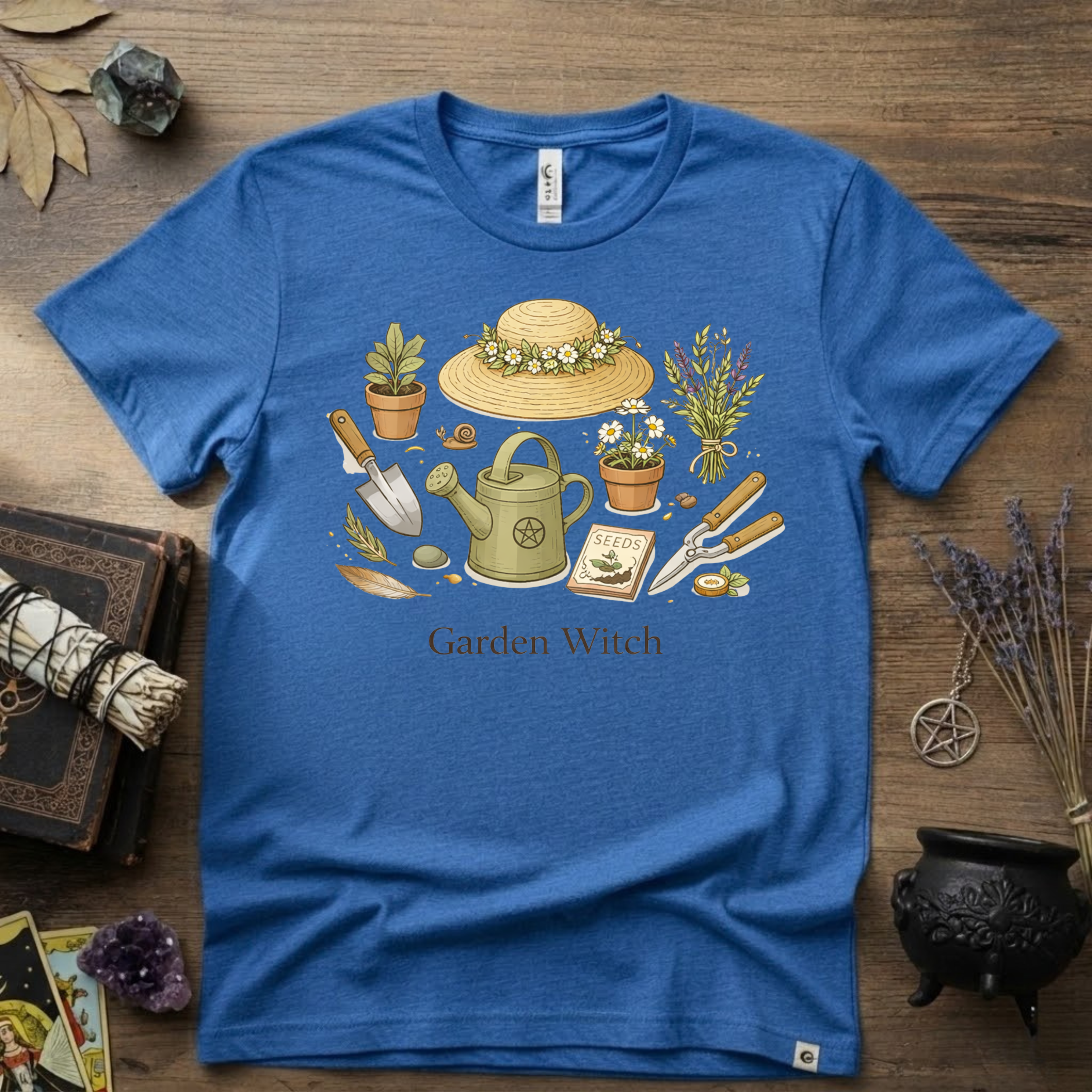 Garden Witch T-Shirt — Witchy Plant Magic Tee