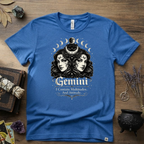 Gemini Zodiac 'I Contain Multitudes and Attitude' T-Shirt