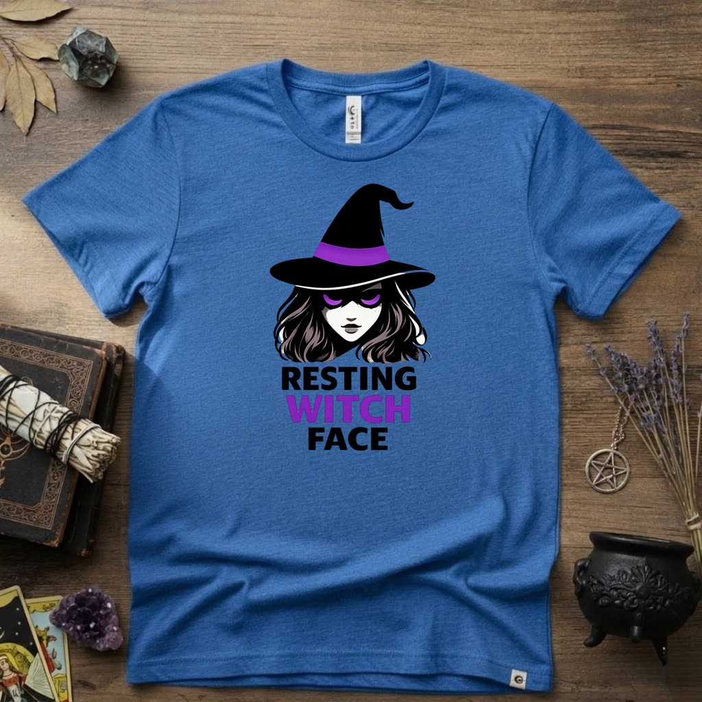 Witchy T-Shirt — "Resting Witch Face"