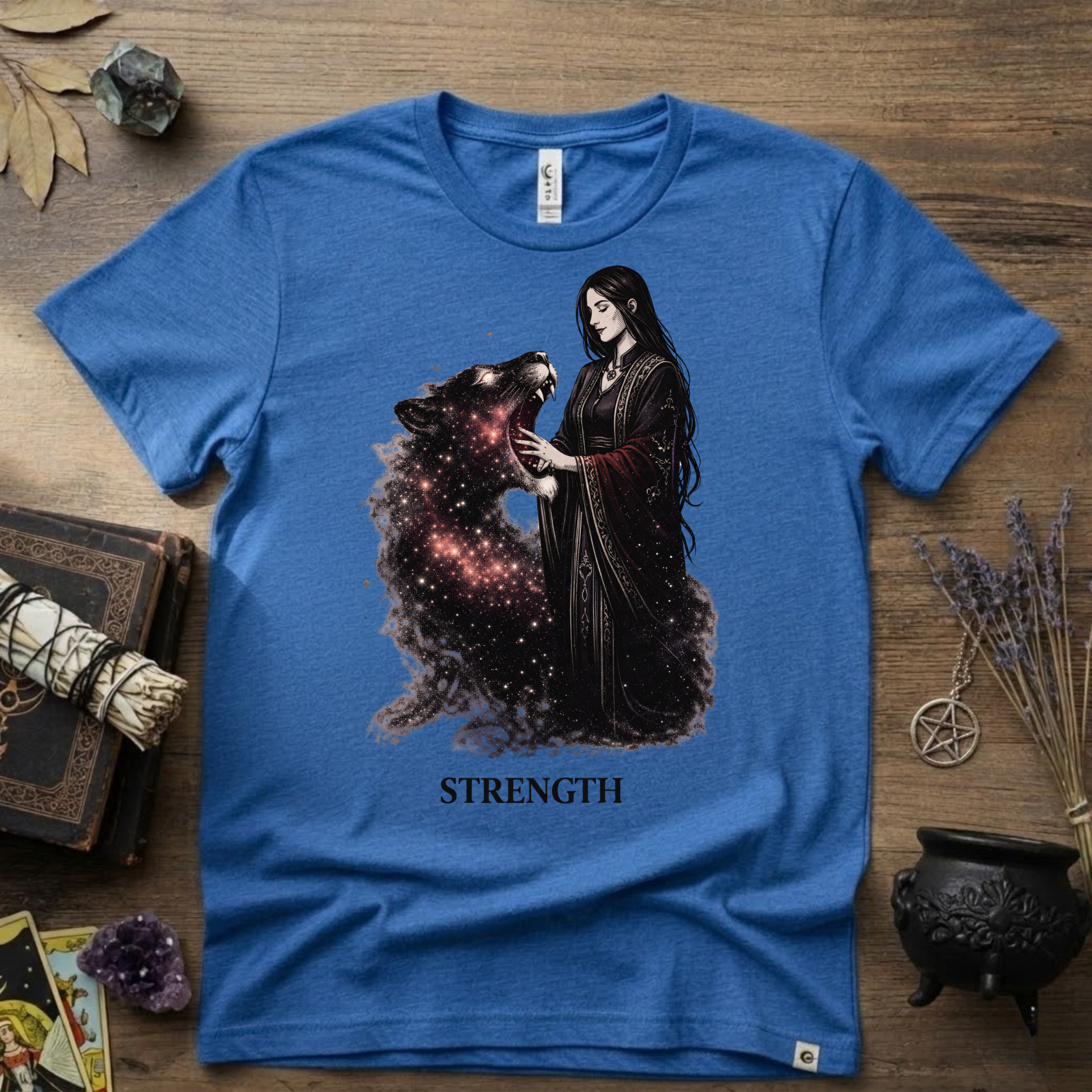 Tarot T-Shirt — Strength