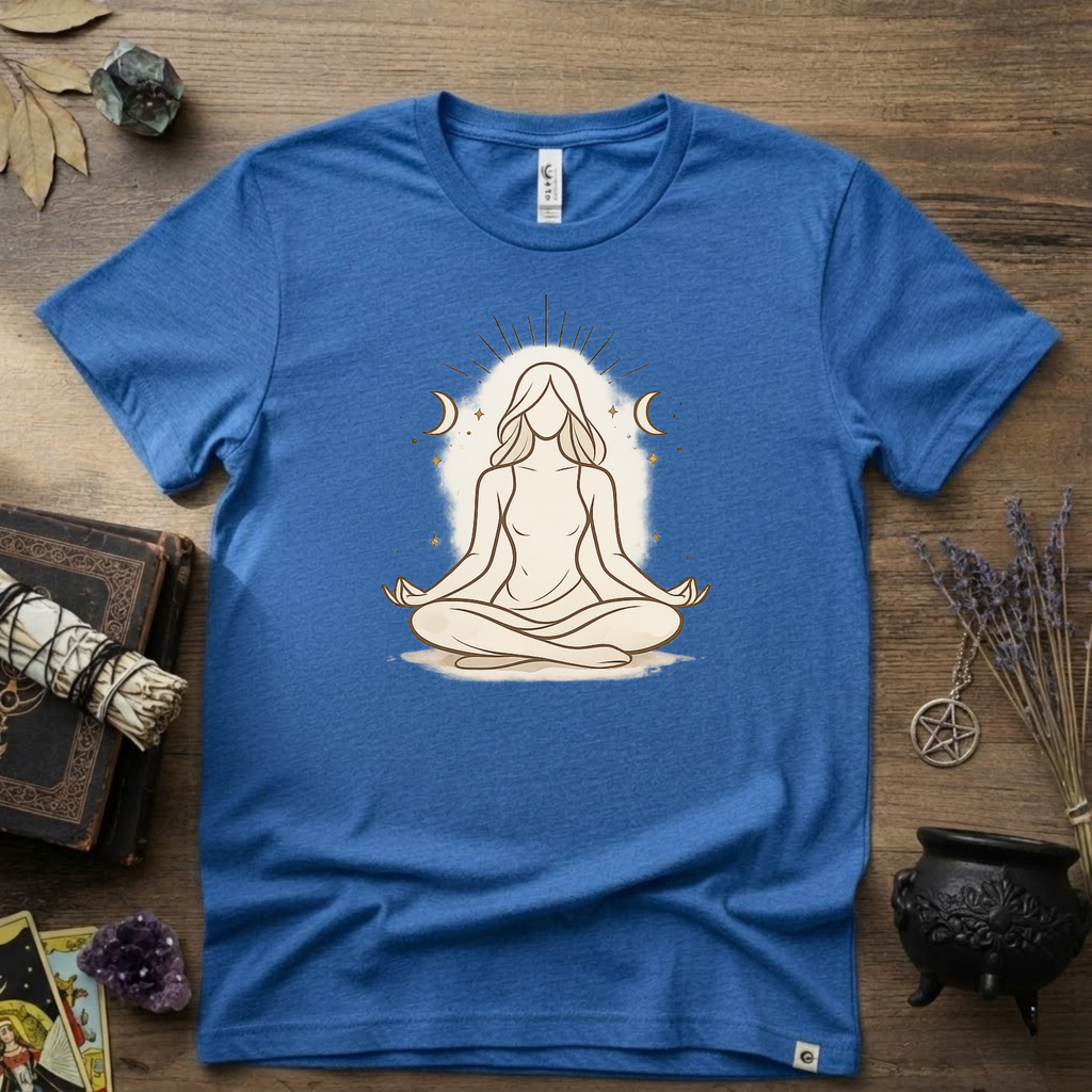 Witchy T-Shirt — "Meditation Witch"