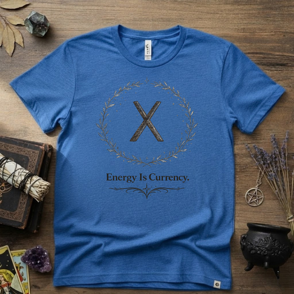 Energy Is Currency Gebo Rune T-Shirt
