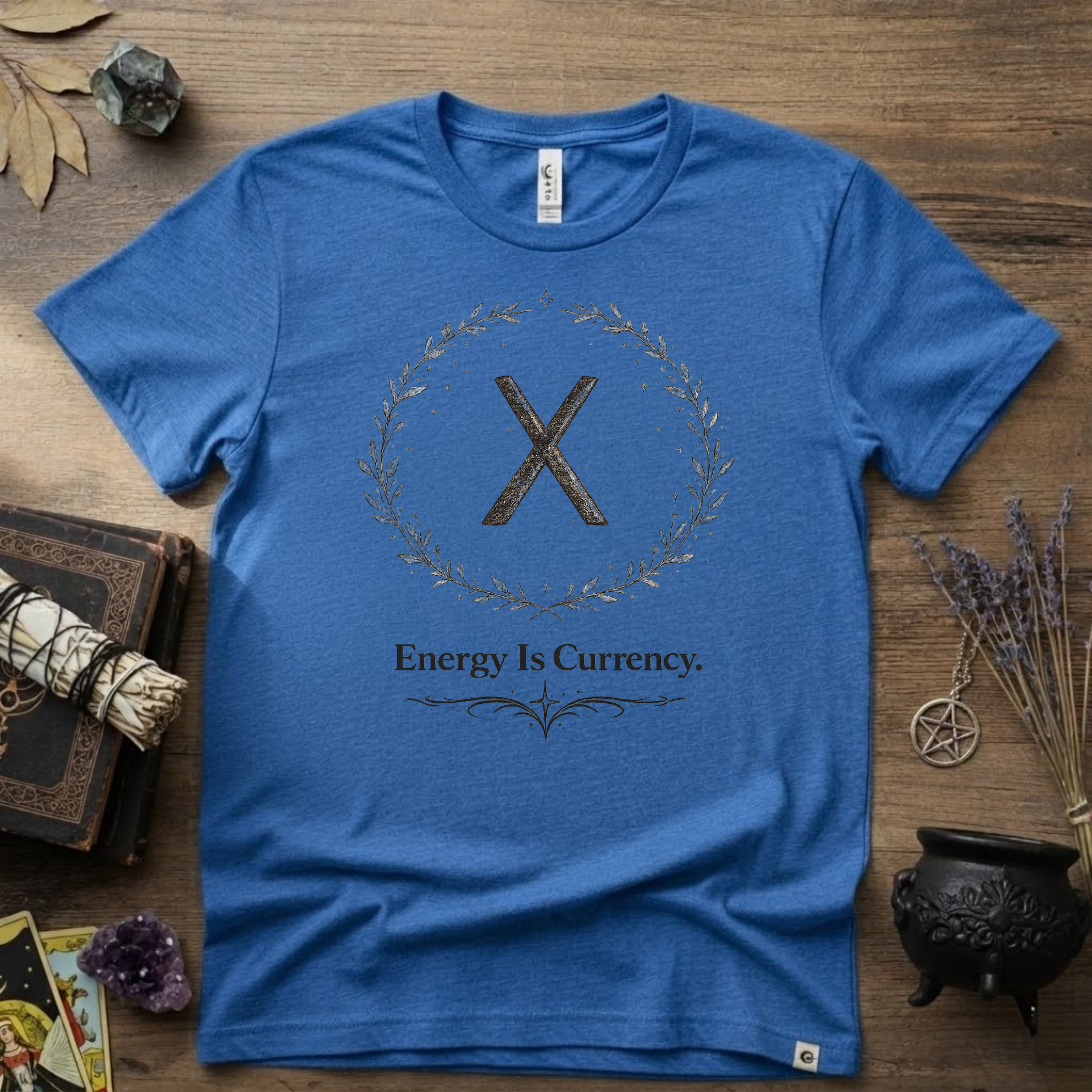 Energy Is Currency Gebo Rune T-Shirt