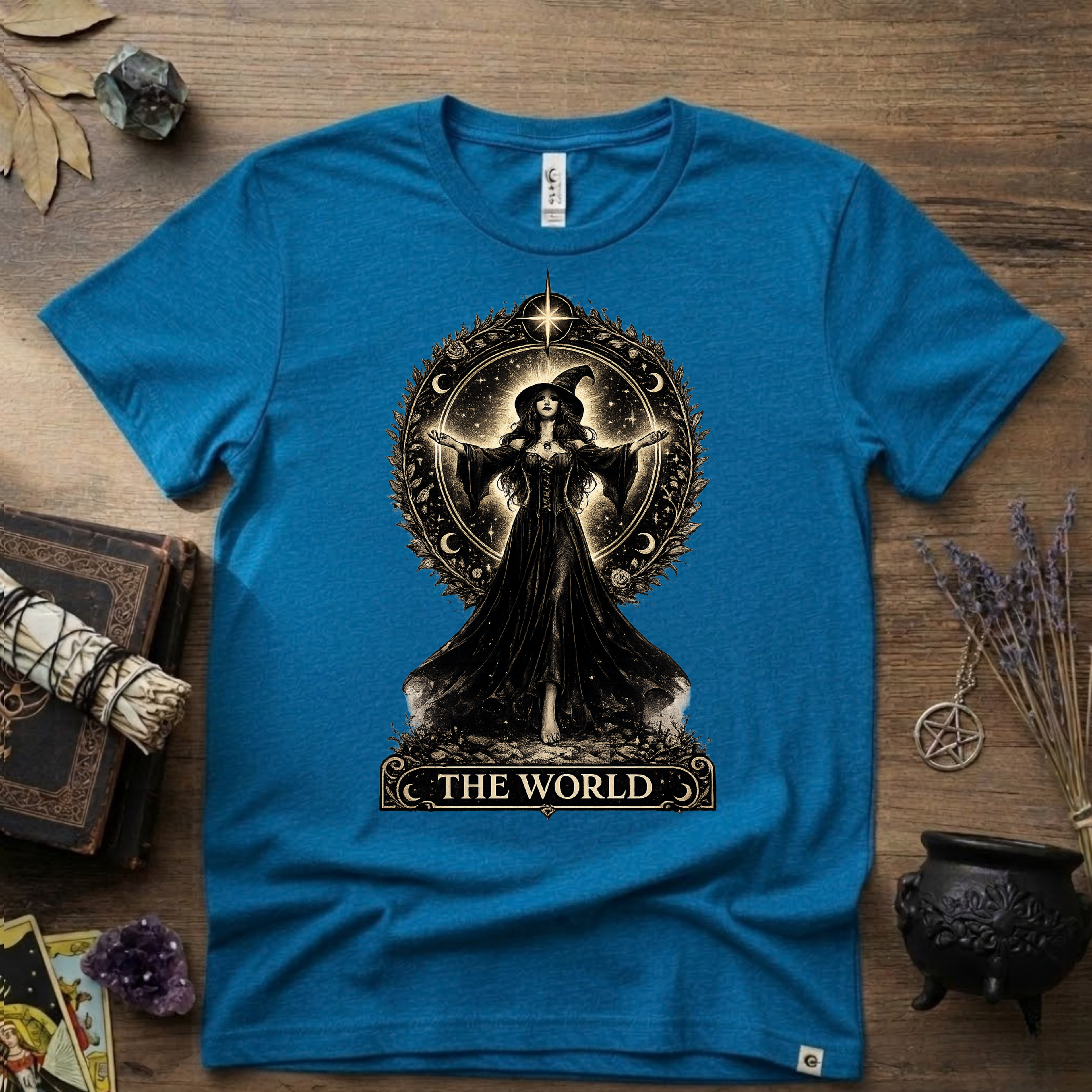 Tarot T-Shirt — The World
