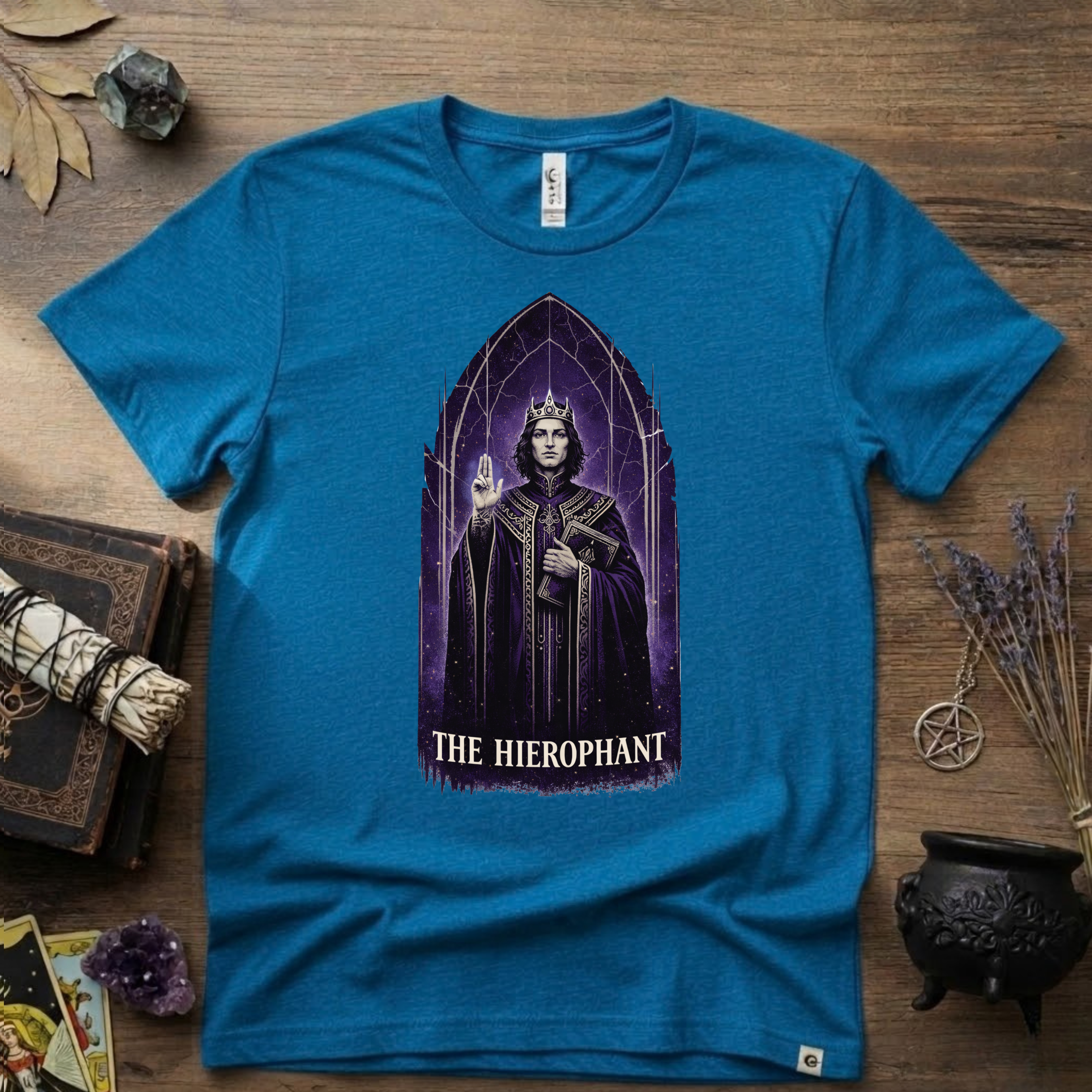 Tarot T-Shirt — The Hierophant