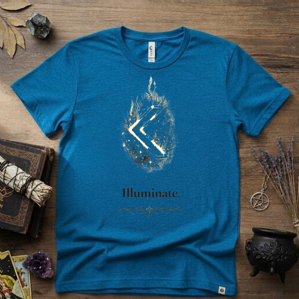 Kenaz Rune 'Illuminate' T-Shirt