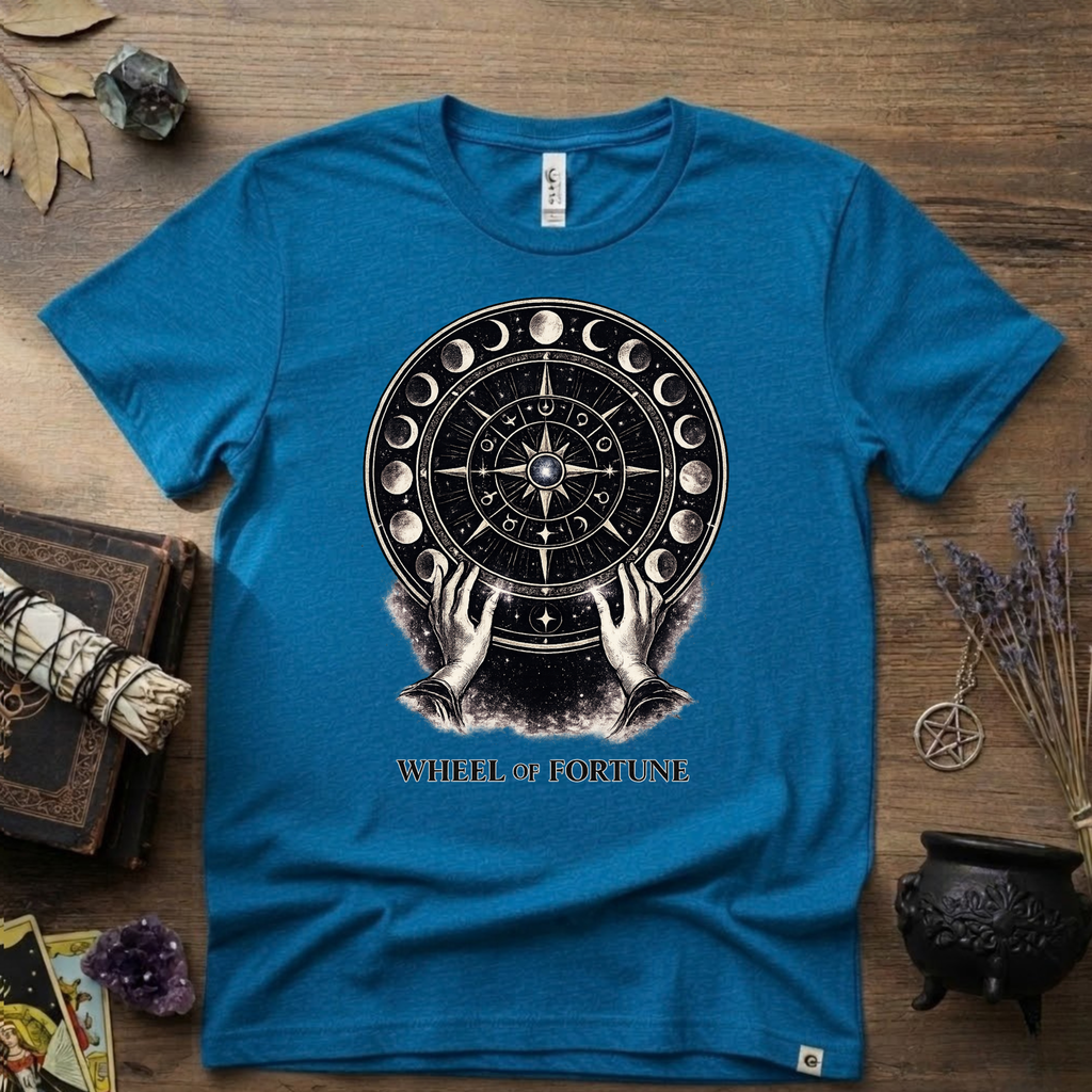 Tarot T-Shirt — The Wheel of Fortune