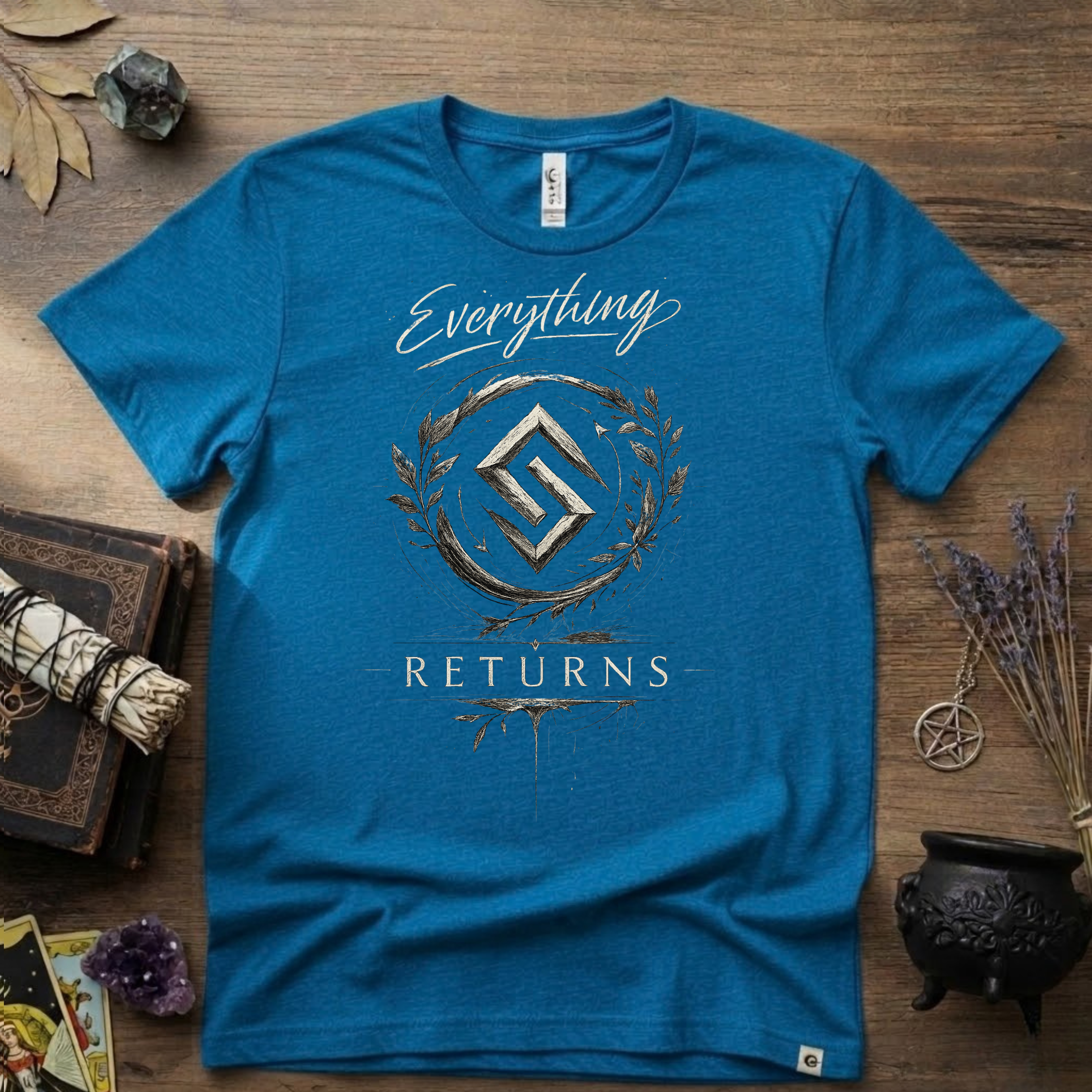 Jera Rune "Everything Returns" T-Shirt