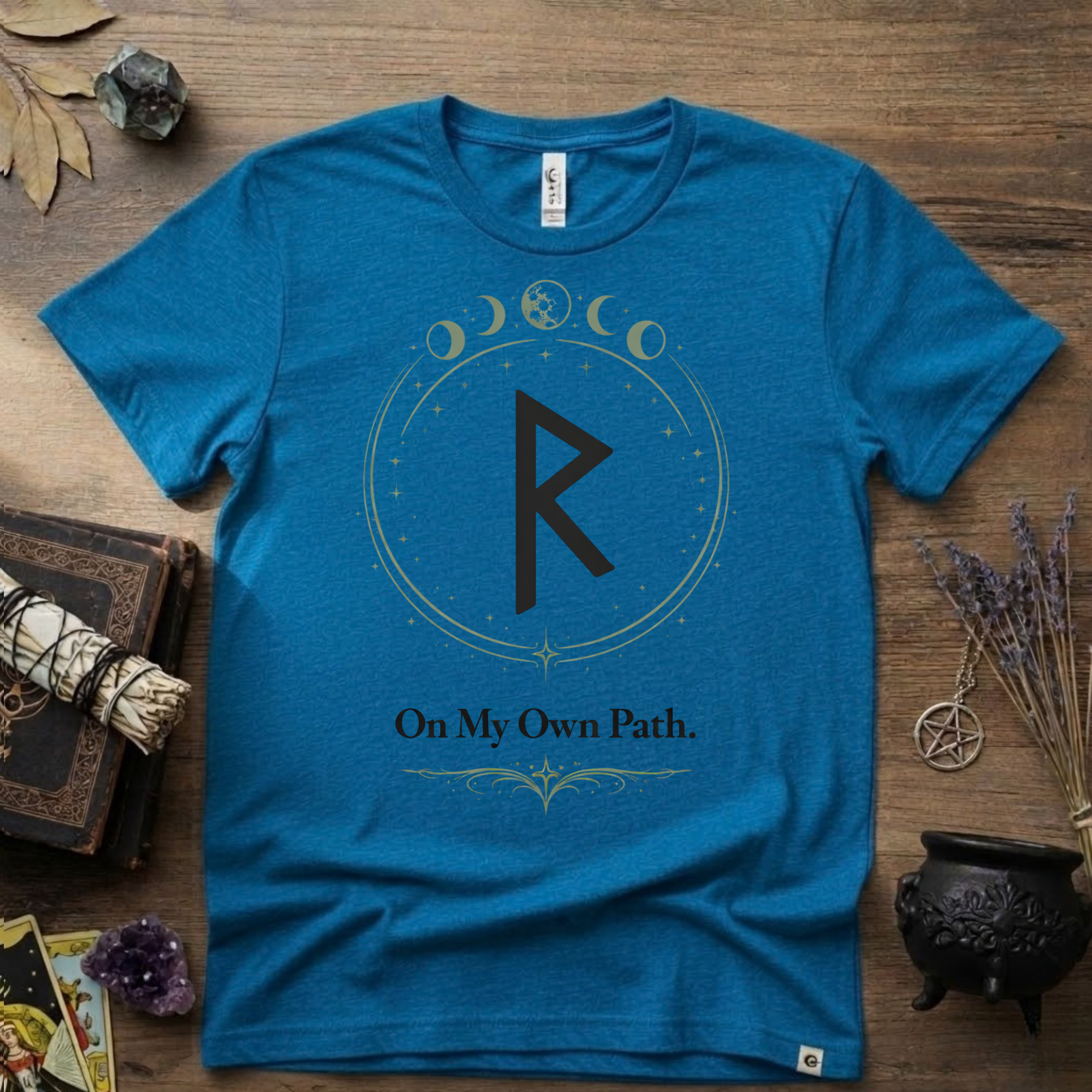 Raidho Rune 'On My Own Path' T-Shirt