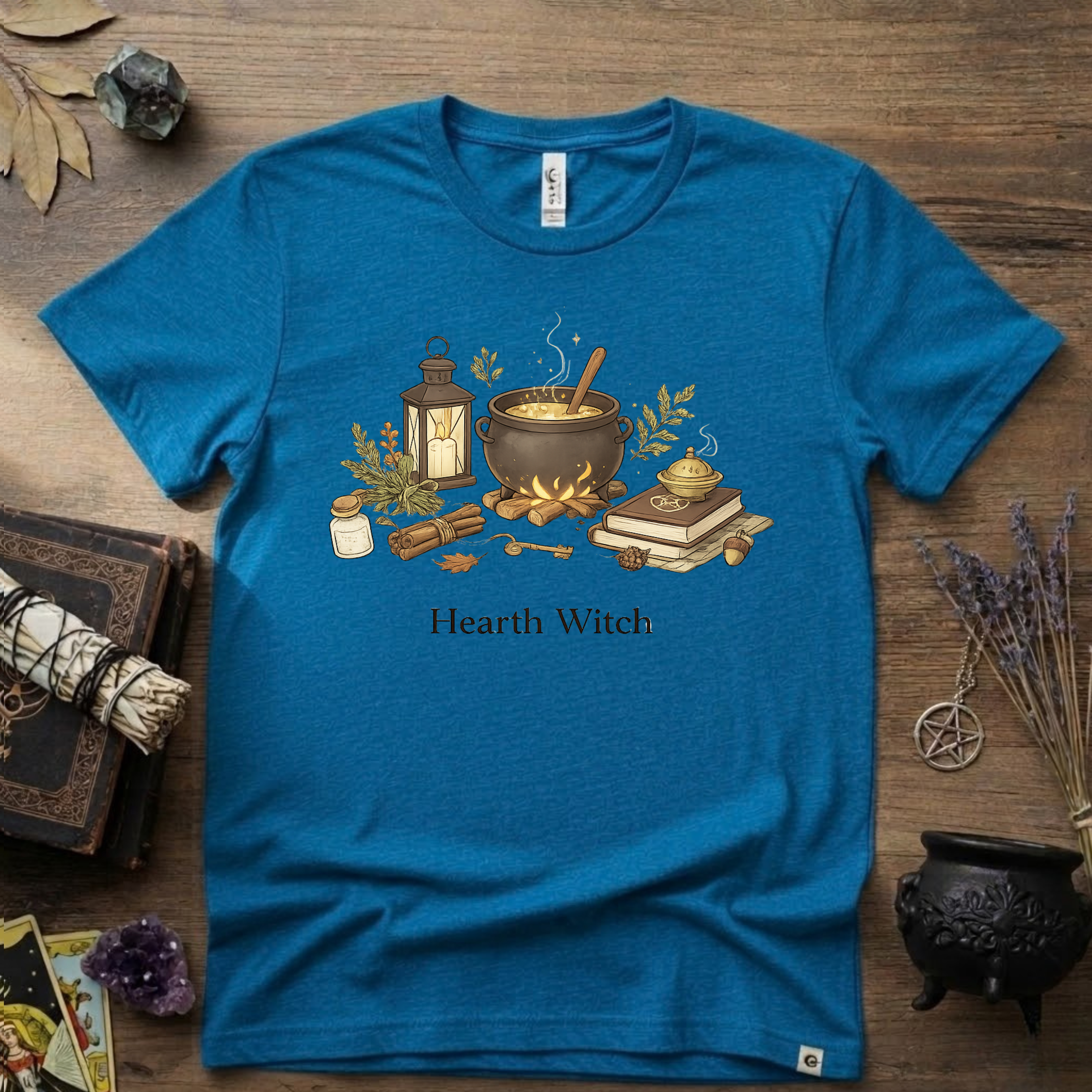 Hearth Witch T-Shirt — Witchy Magic Tee