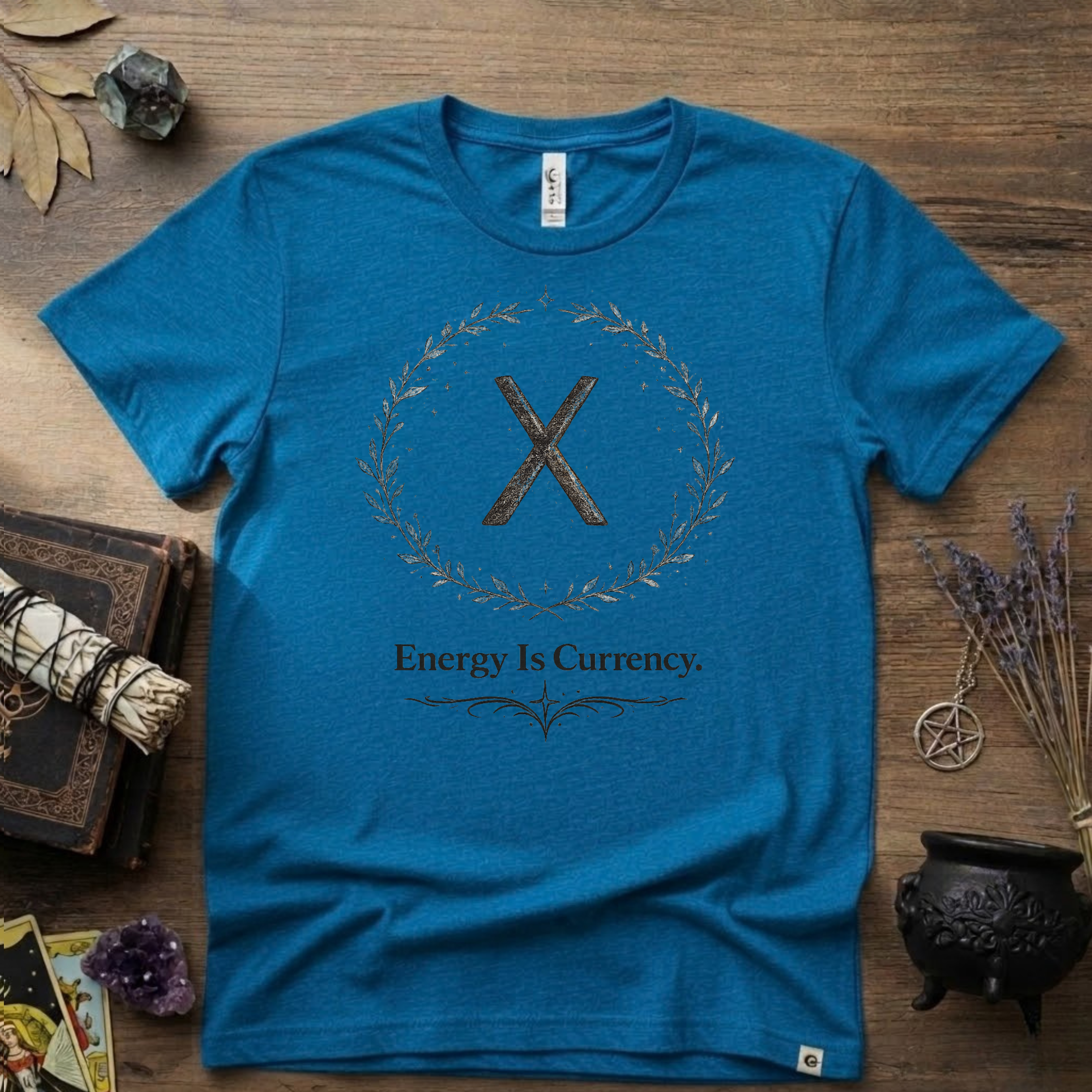 Energy Is Currency Gebo Rune T-Shirt