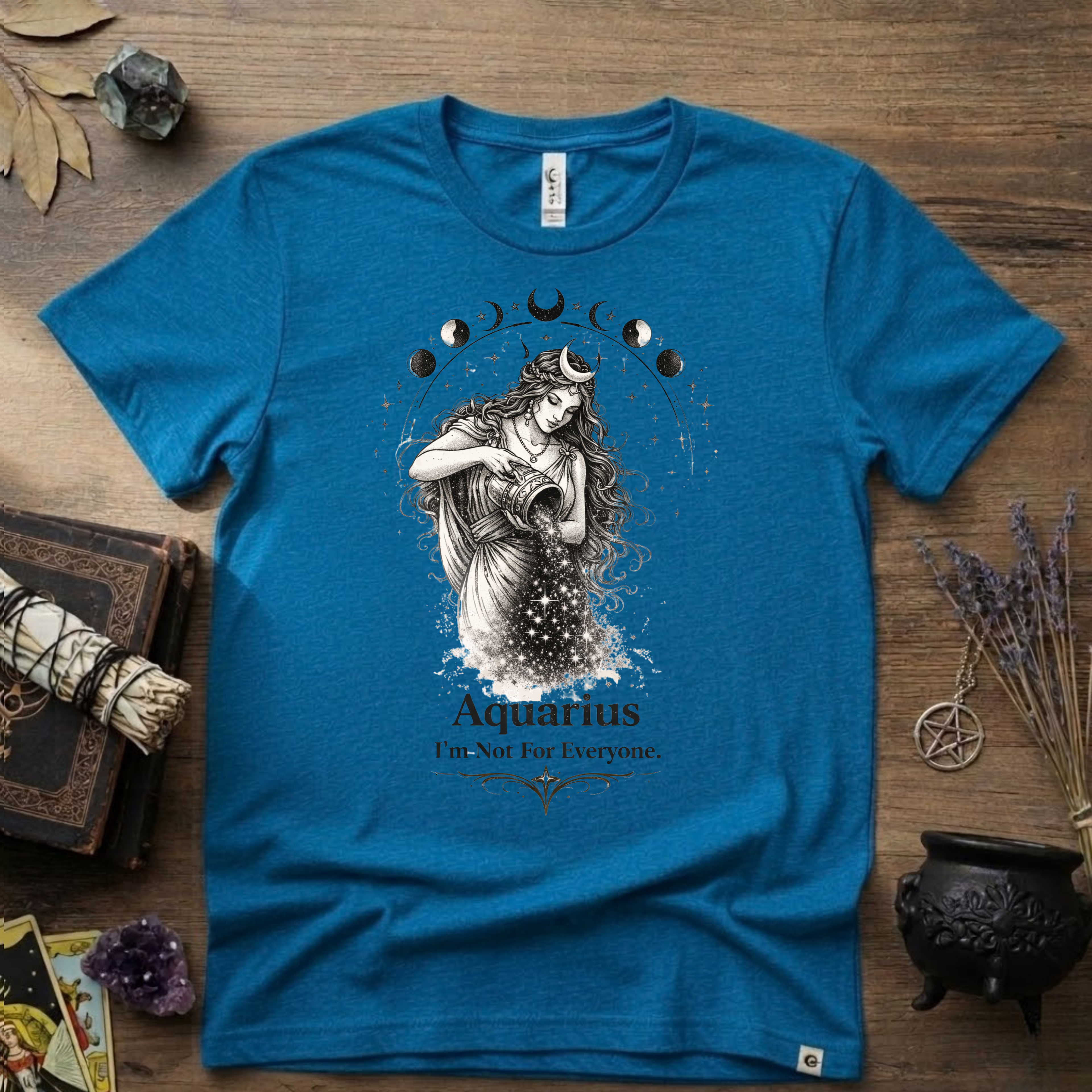 Aquarius 'I'm Not For Everyone' T-Shirt — Zodiac Horoscope Tee